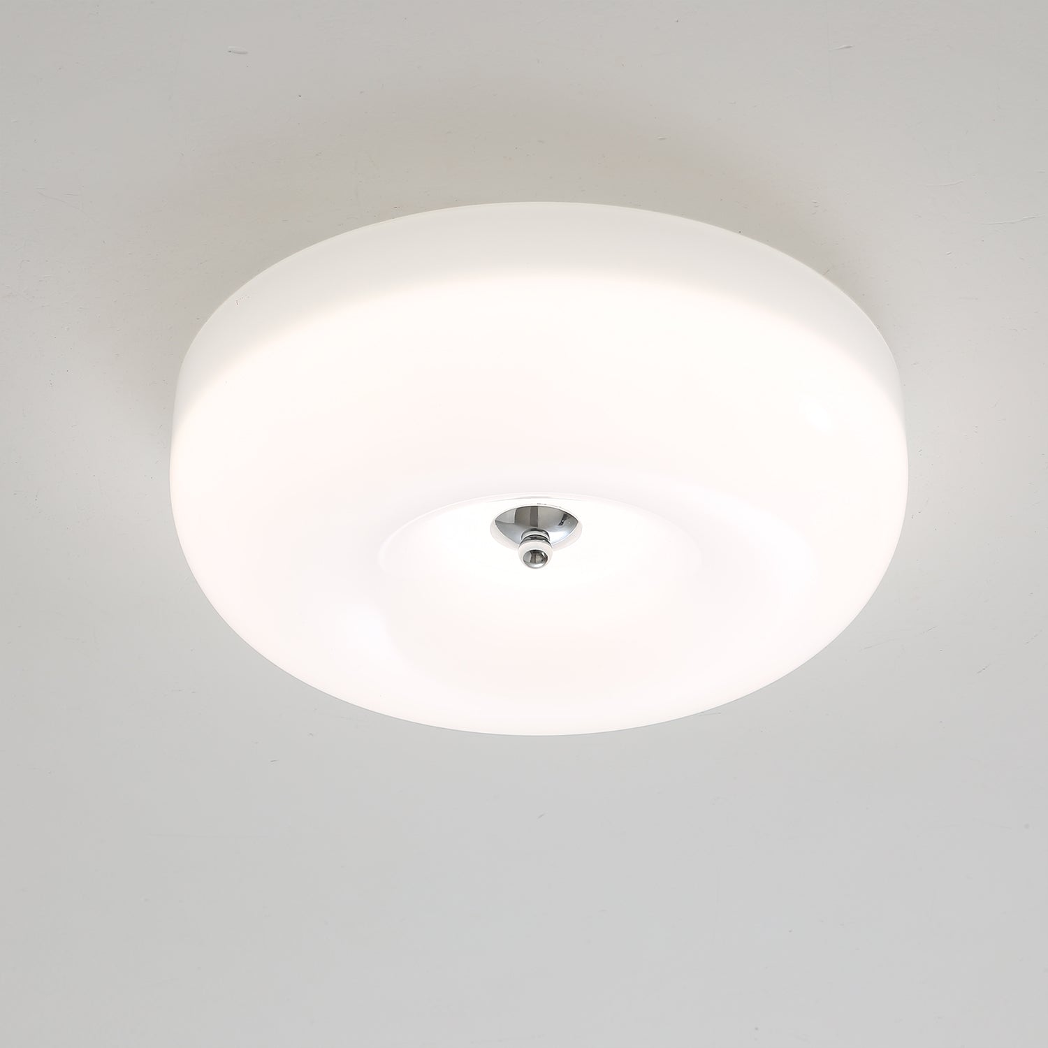Rosemont Swirl Glass Flush Mount Ceiling Light