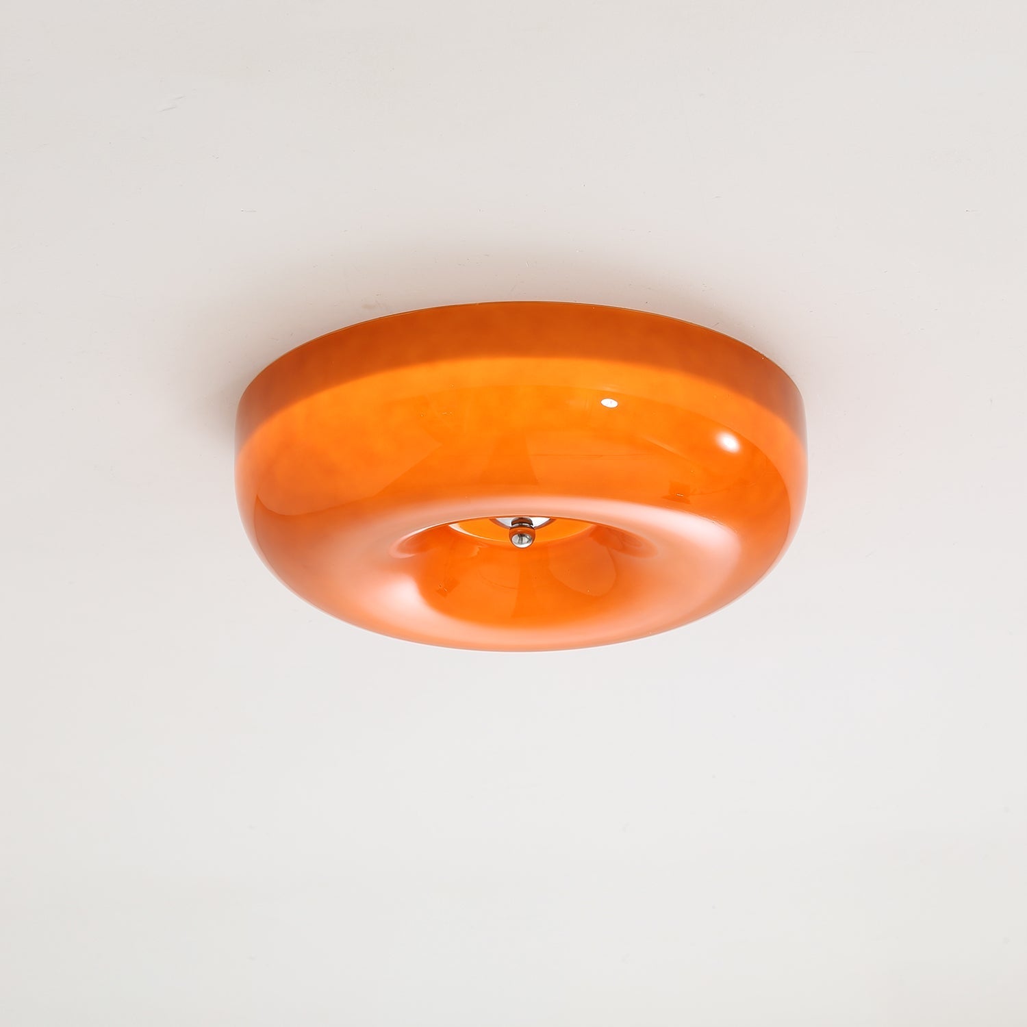 Rosemont Swirl Glass Flush Mount Ceiling Light