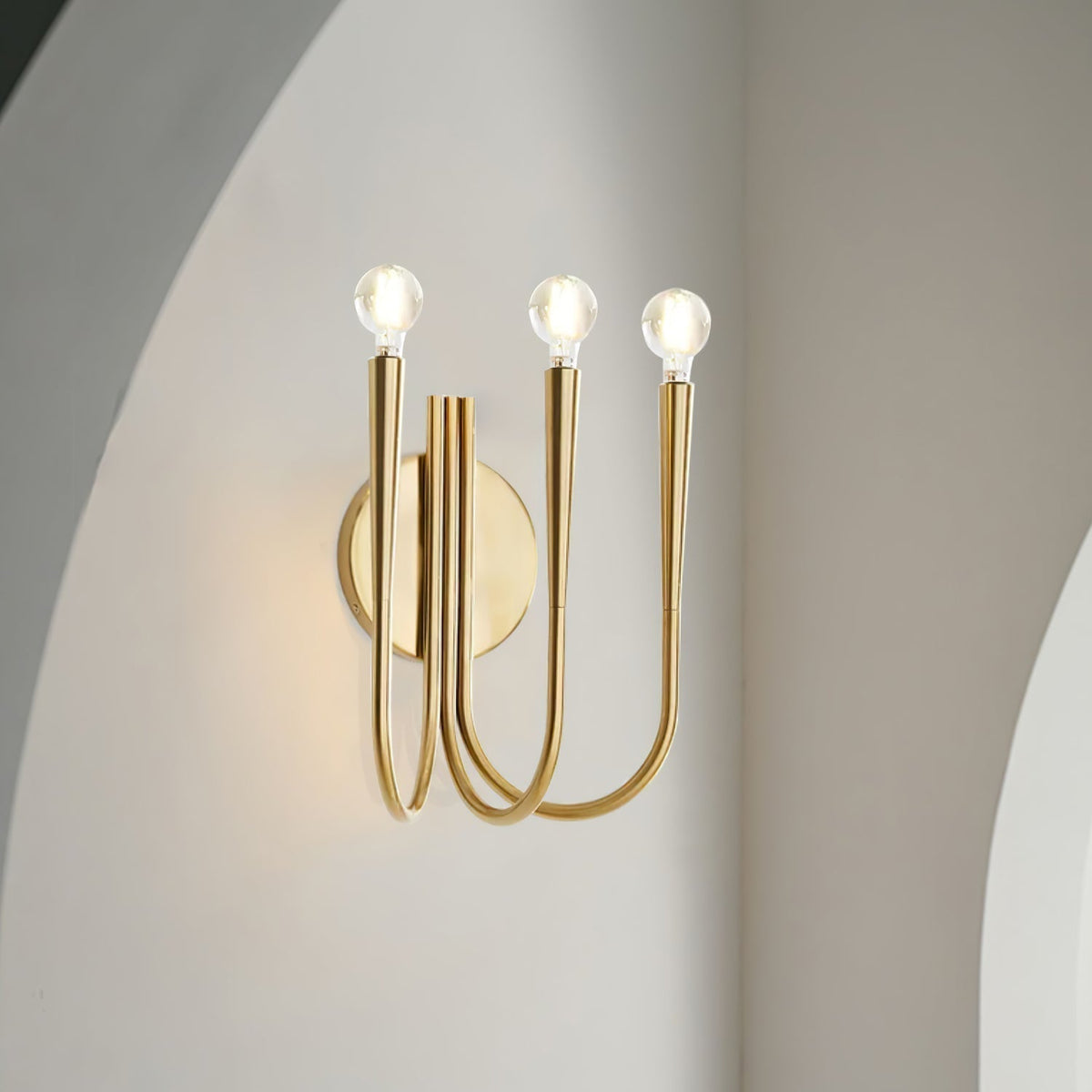 Eoveth Premium Elegance Arm Glass Wall Lamp