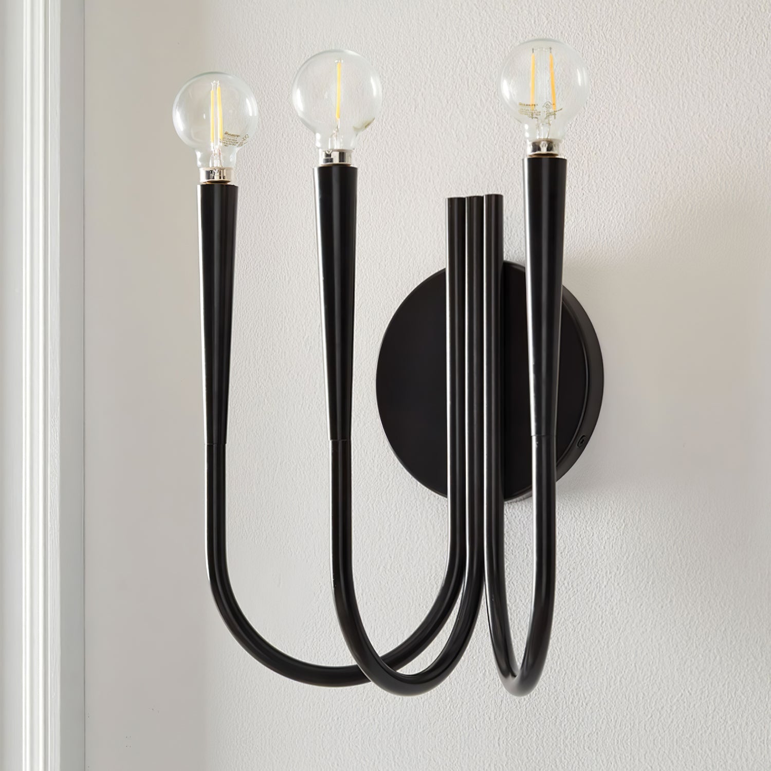 Eoveth Premium Elegance Arm Glass Wall Lamp