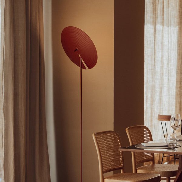 Spira Modern Aluminum Floor Lamp