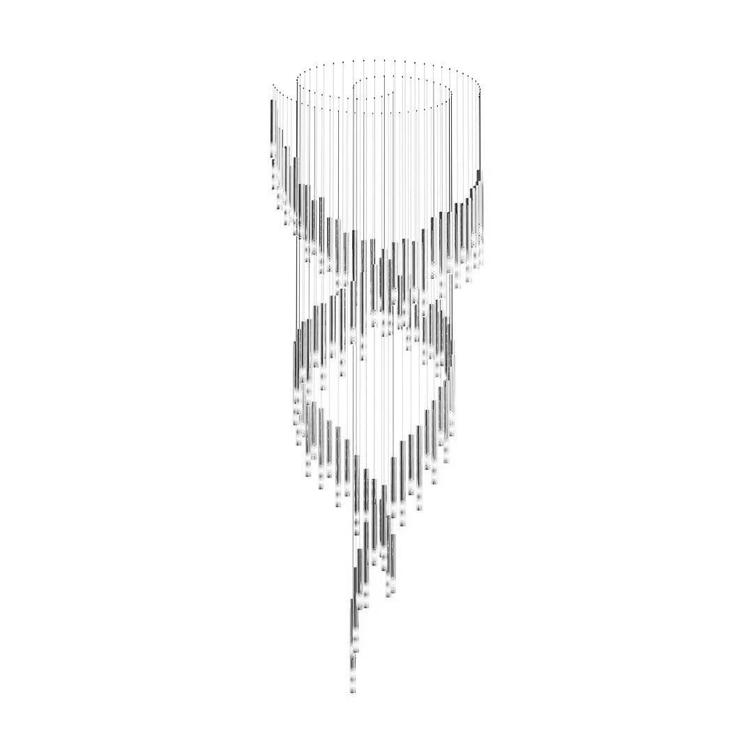 Ovynira Gold Rod Chandelier