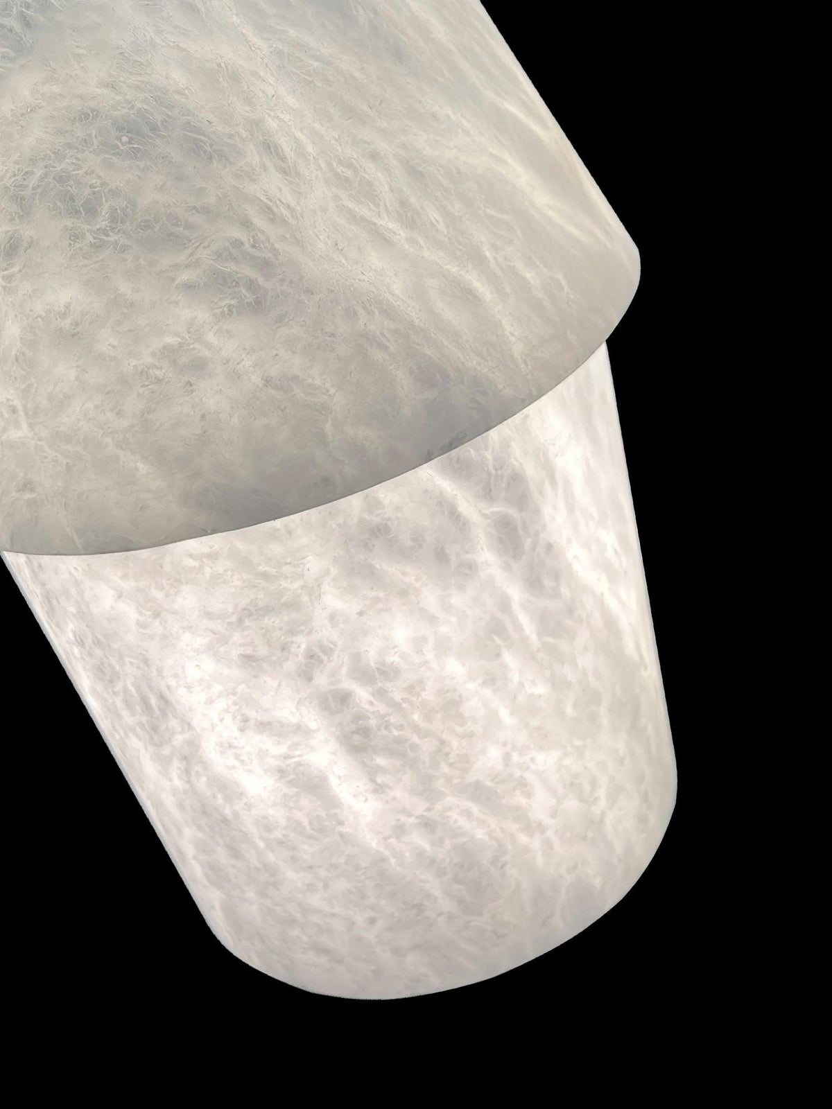 Ostara Brass & Alabaster Pendant Lamp
