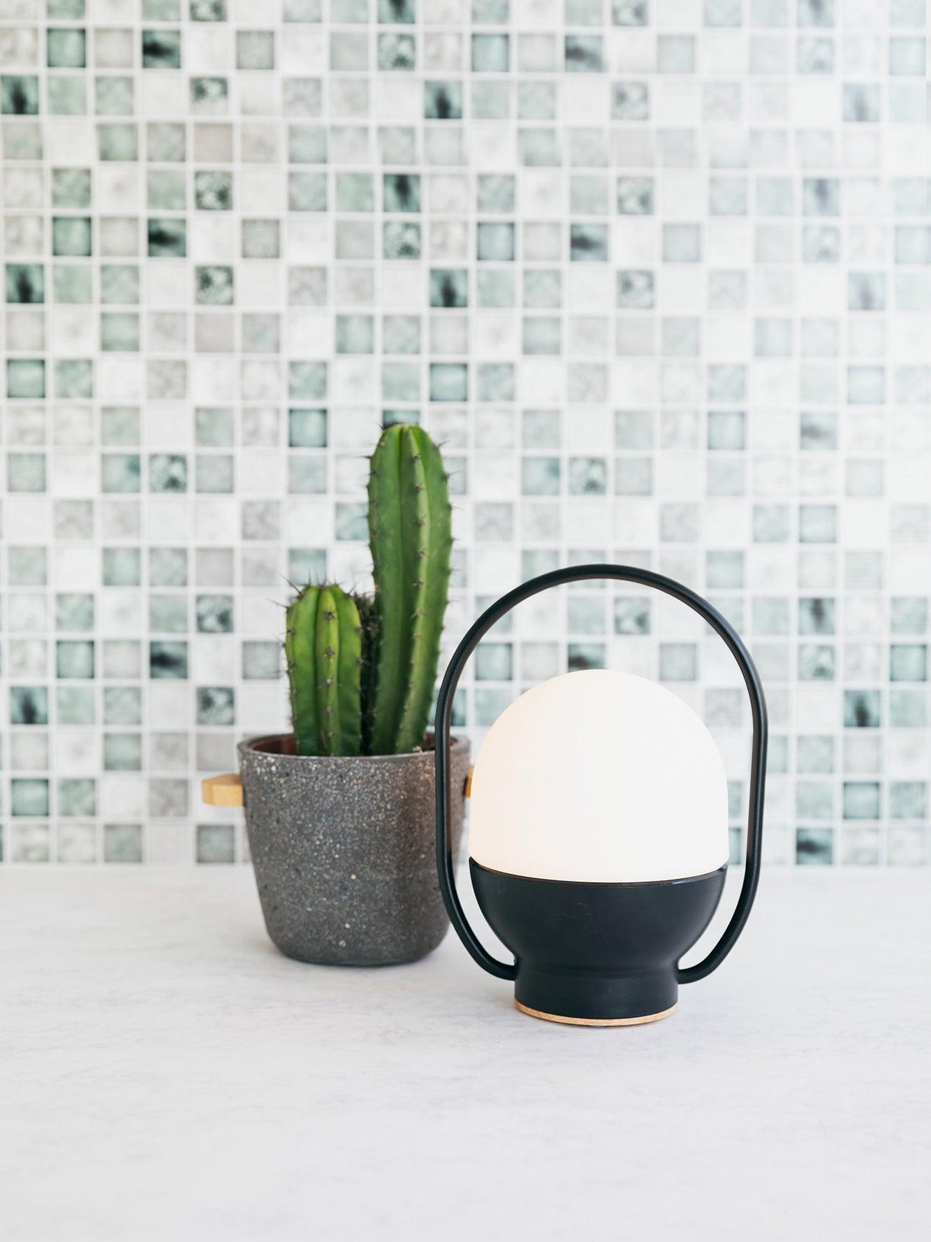 Orb Modern Glass Table Lamp