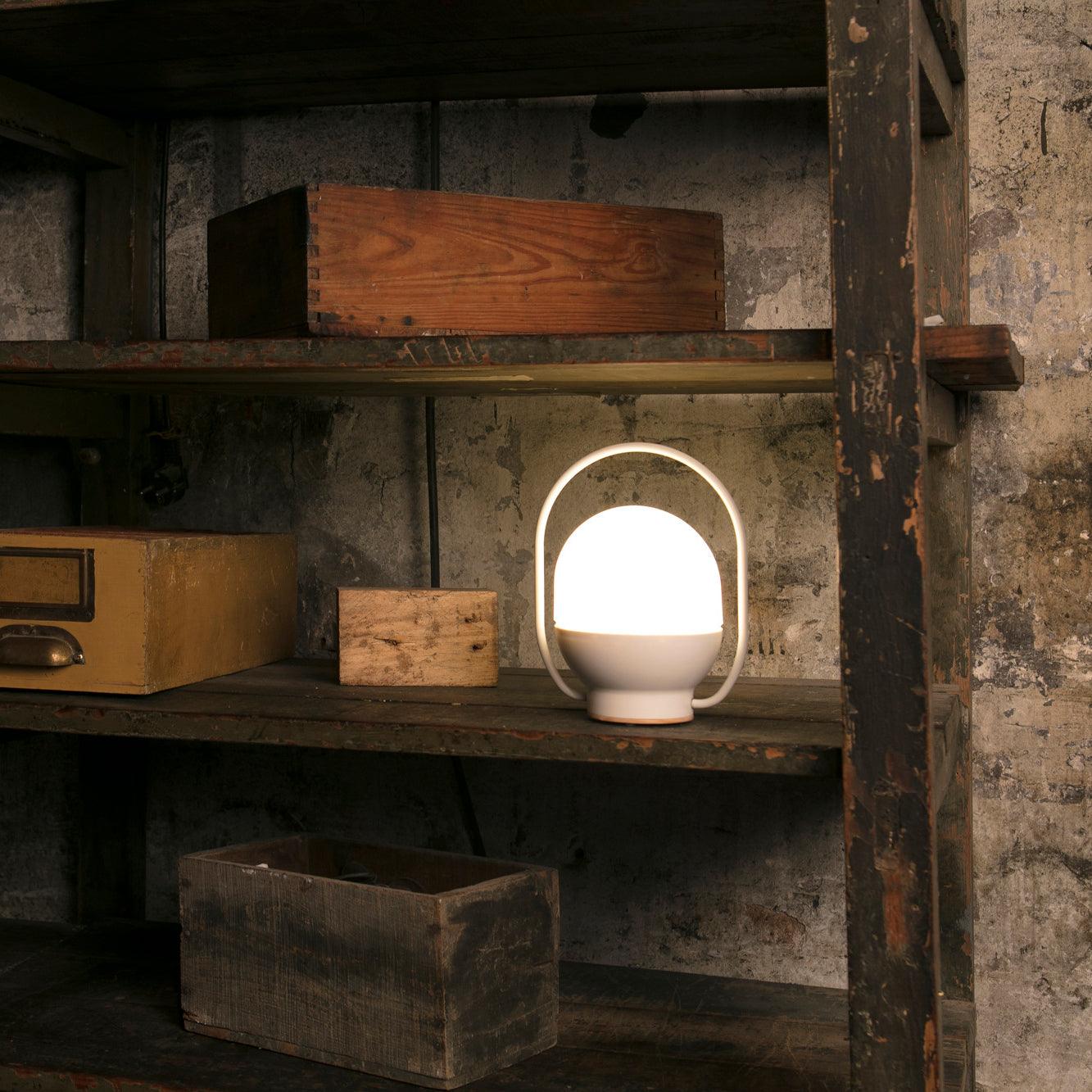 Orb Modern Glass Table Lamp