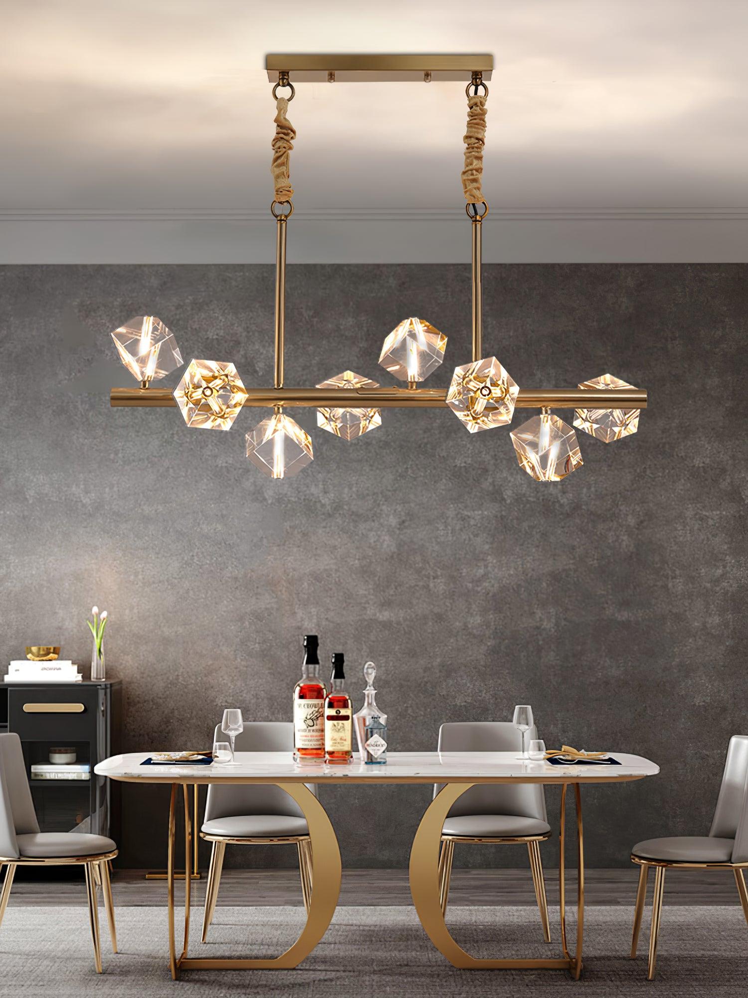 Eurthiel Luxe Crystal Pendant Light