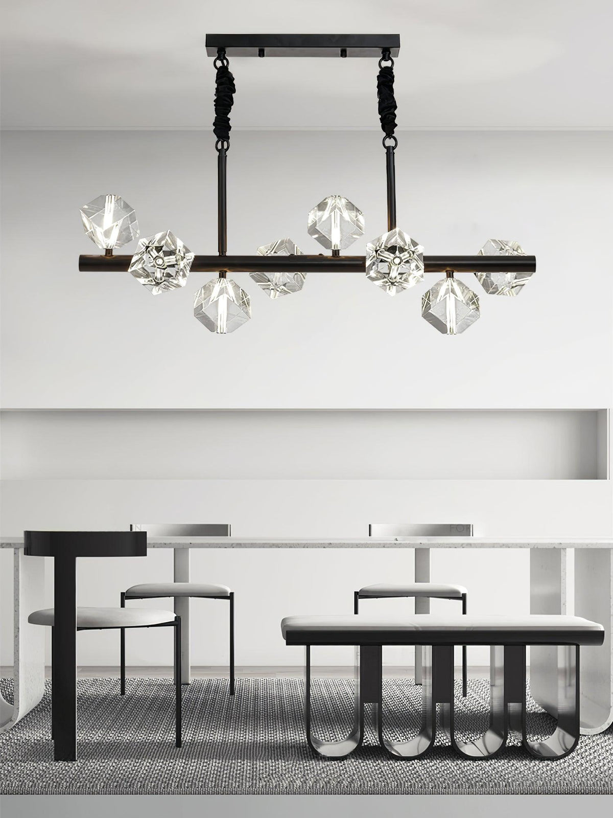 Eurthiel Luxe Crystal Pendant Light