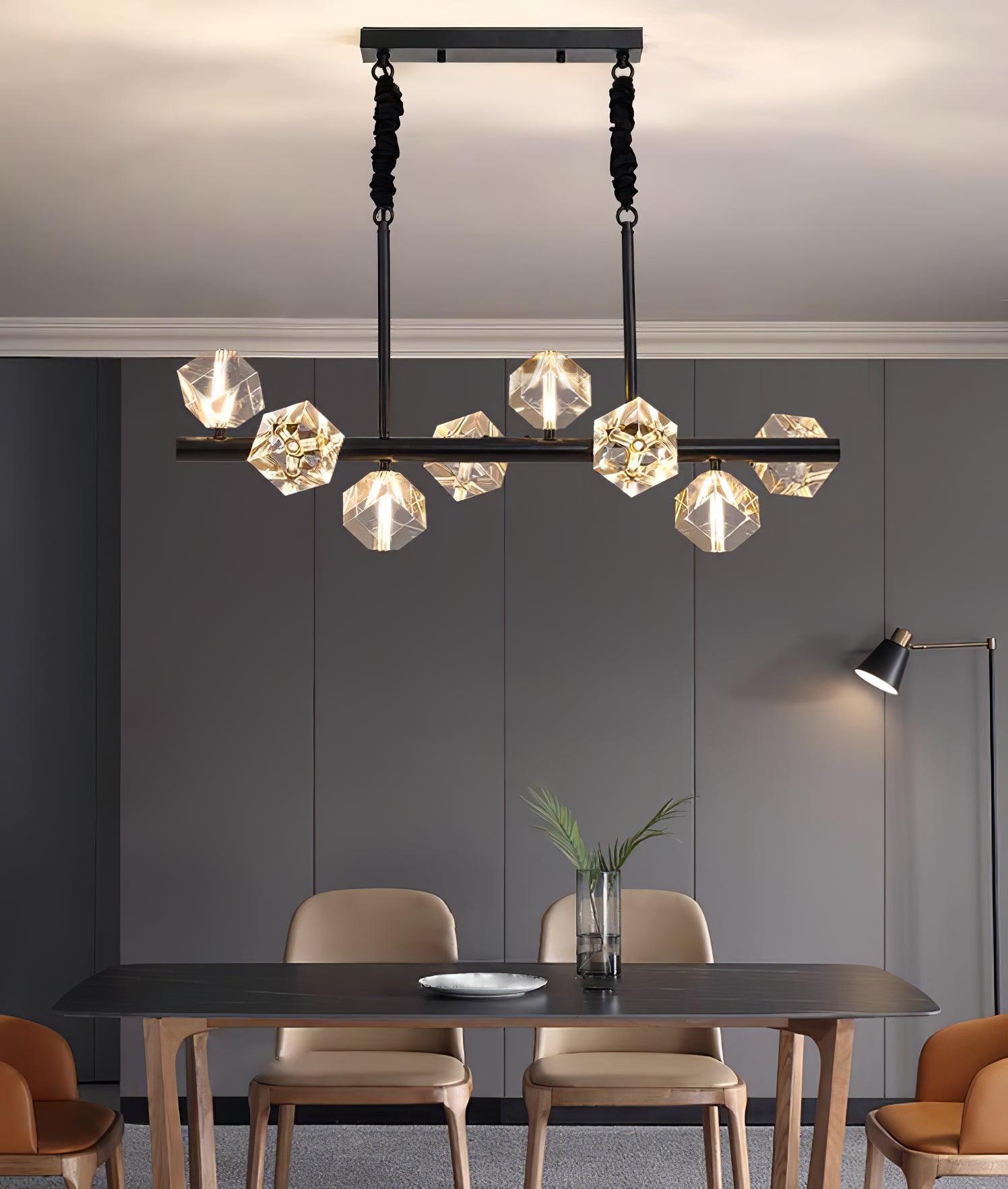 Eurthiel Luxe Crystal Pendant Light
