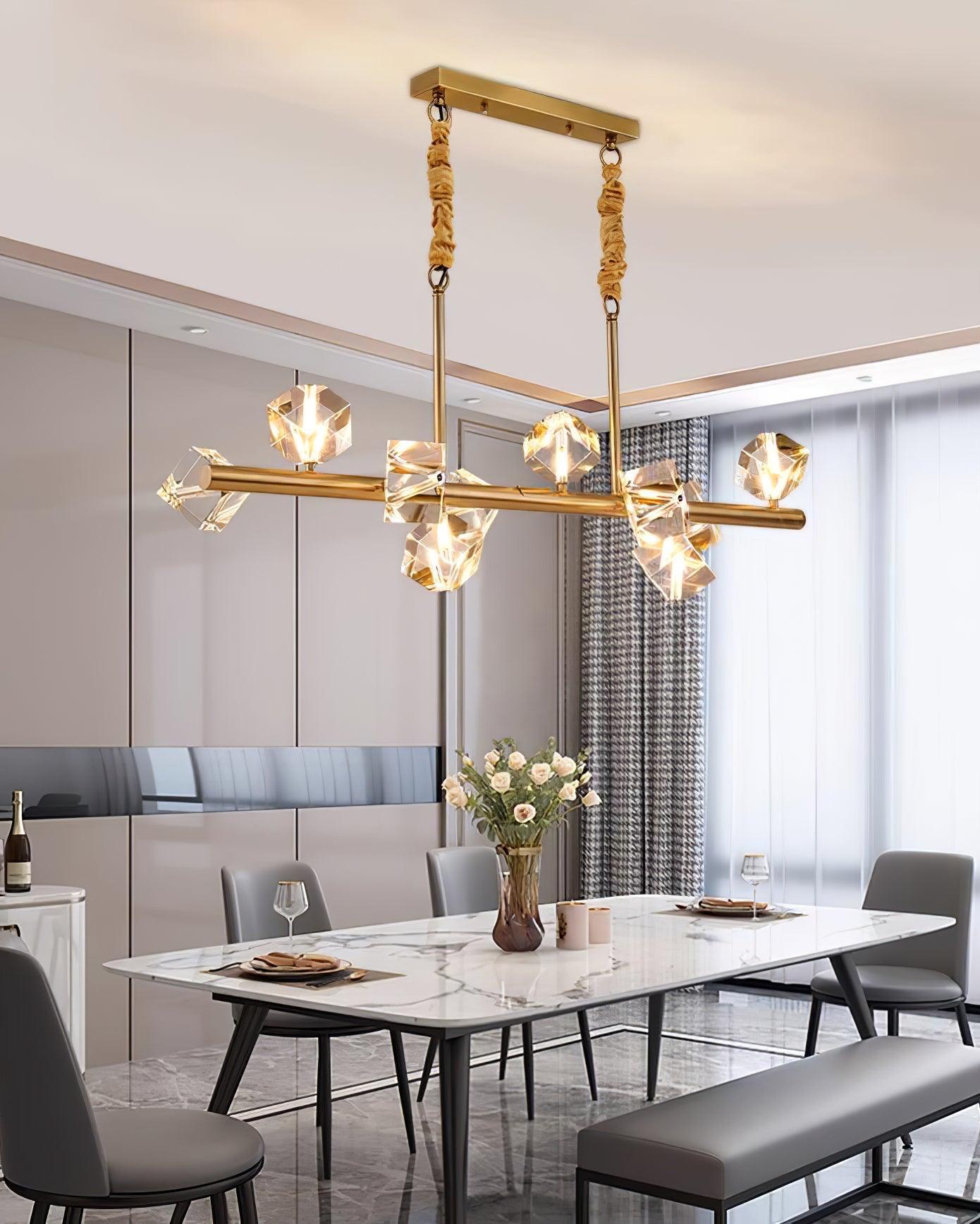 Eurthiel Luxe Crystal Pendant Light