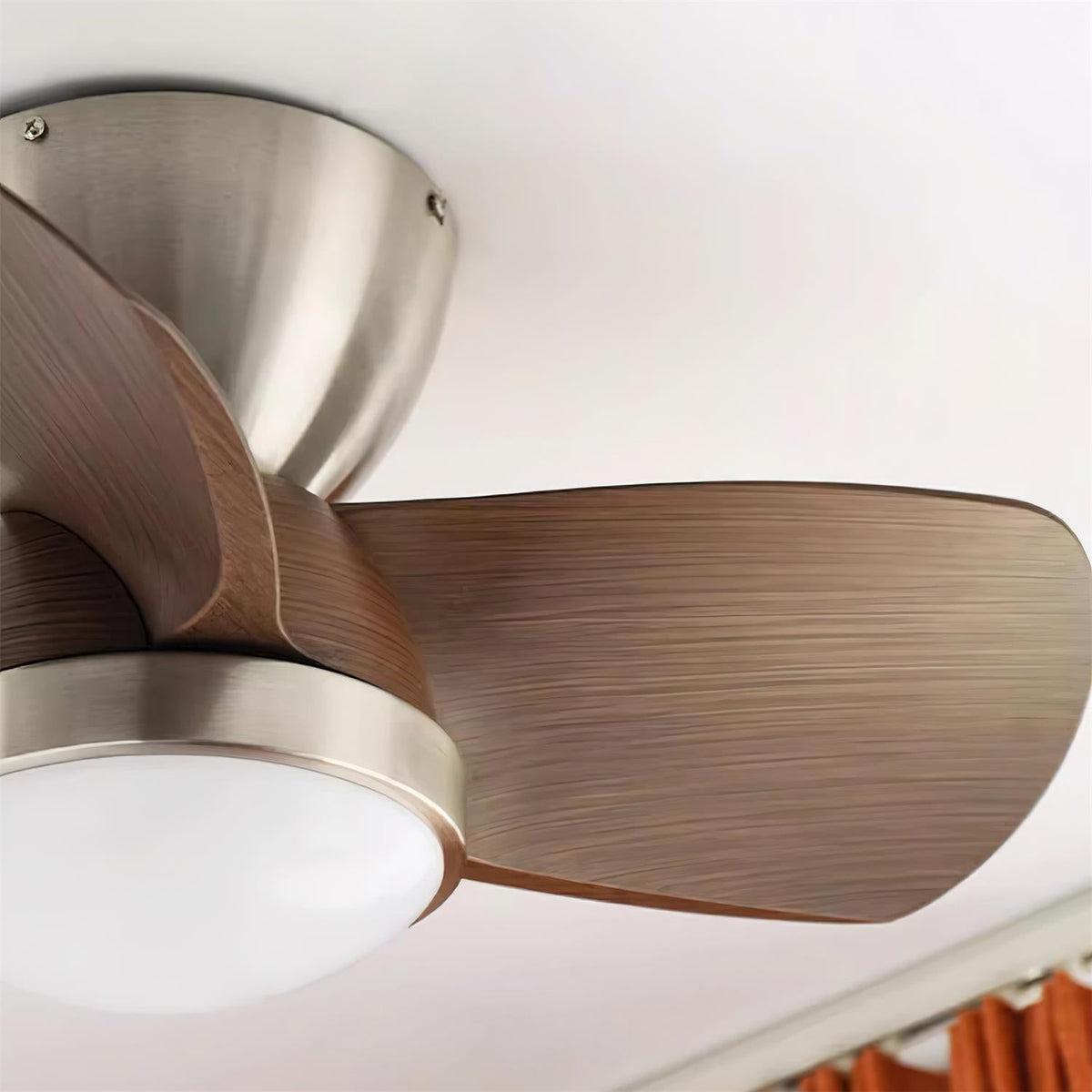Rinerel Modern Wood Ceiling Fan Light
