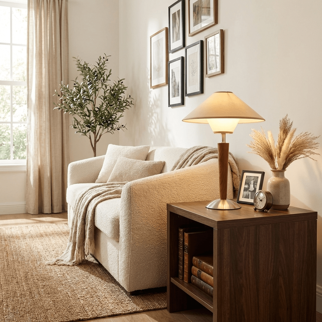Aureridge Wood Table Lamp