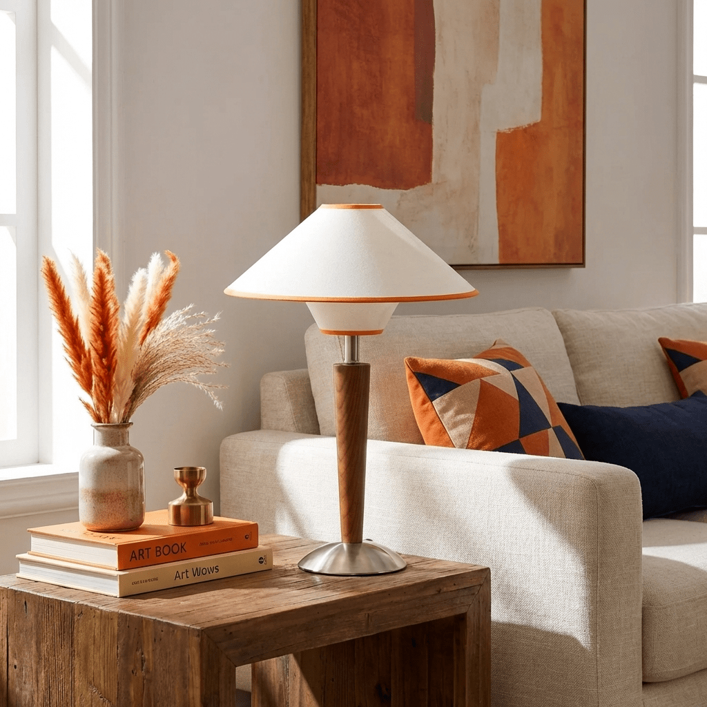 Aureridge Wood Table Lamp