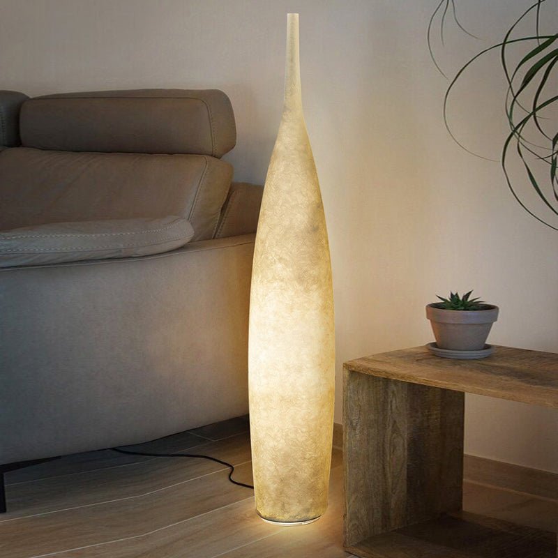 Calvin Modern Resin Floor Lamp - Neutral Decor