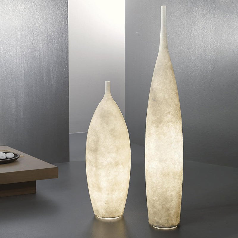 Calvin Modern Resin Floor Lamp - Neutral Decor