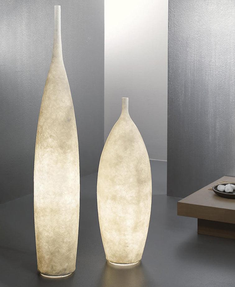 Calvin Modern Resin Floor Lamp - Neutral Decor