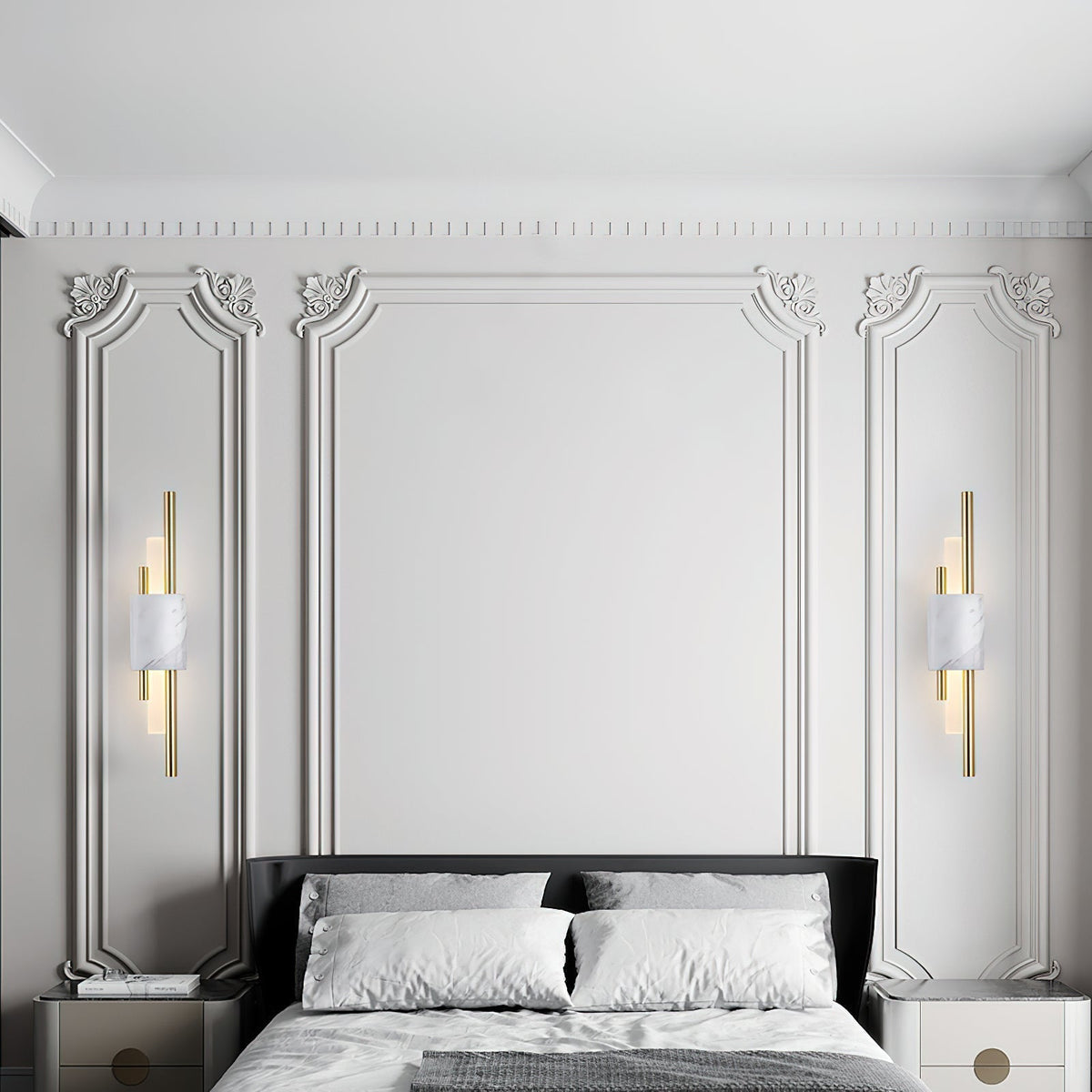 Mirenol Premium Nordic Art Marble Wall Light