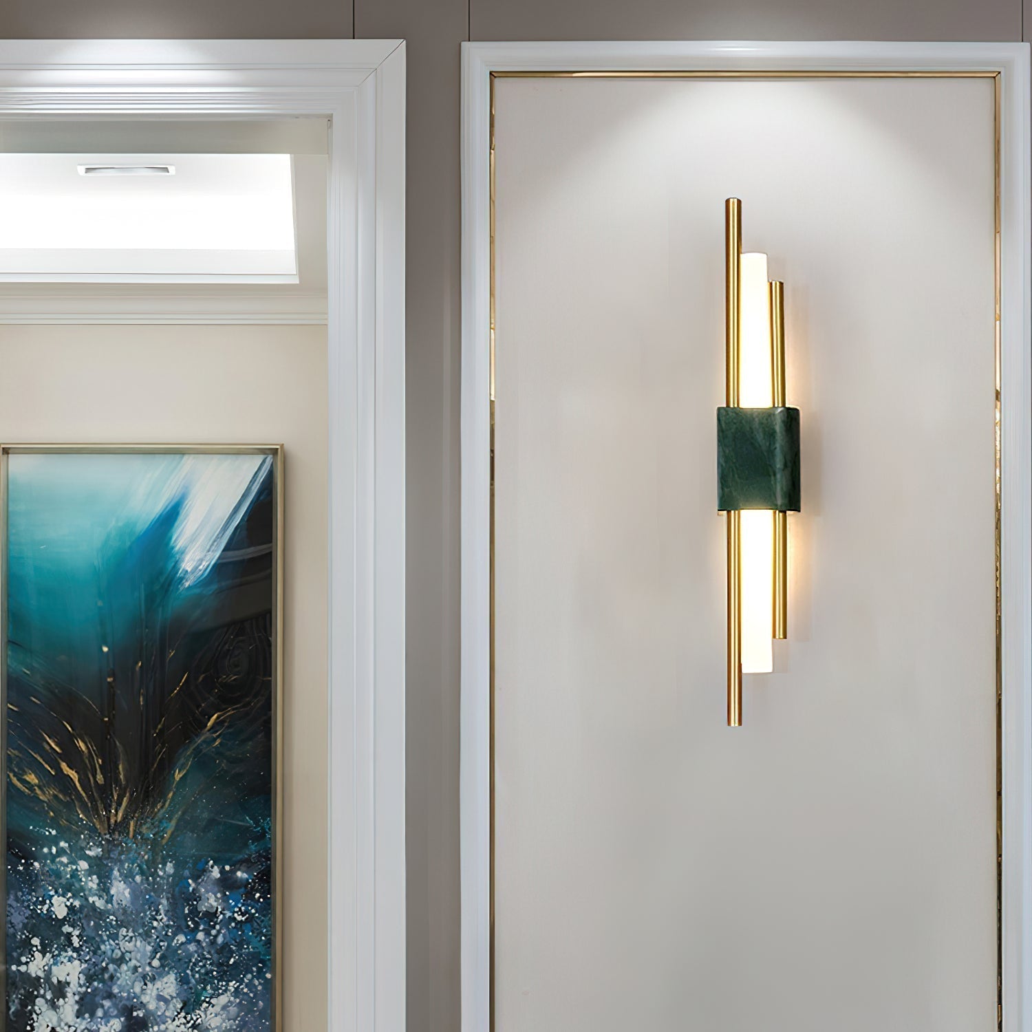 Mirenol Premium Nordic Art Marble Wall Light