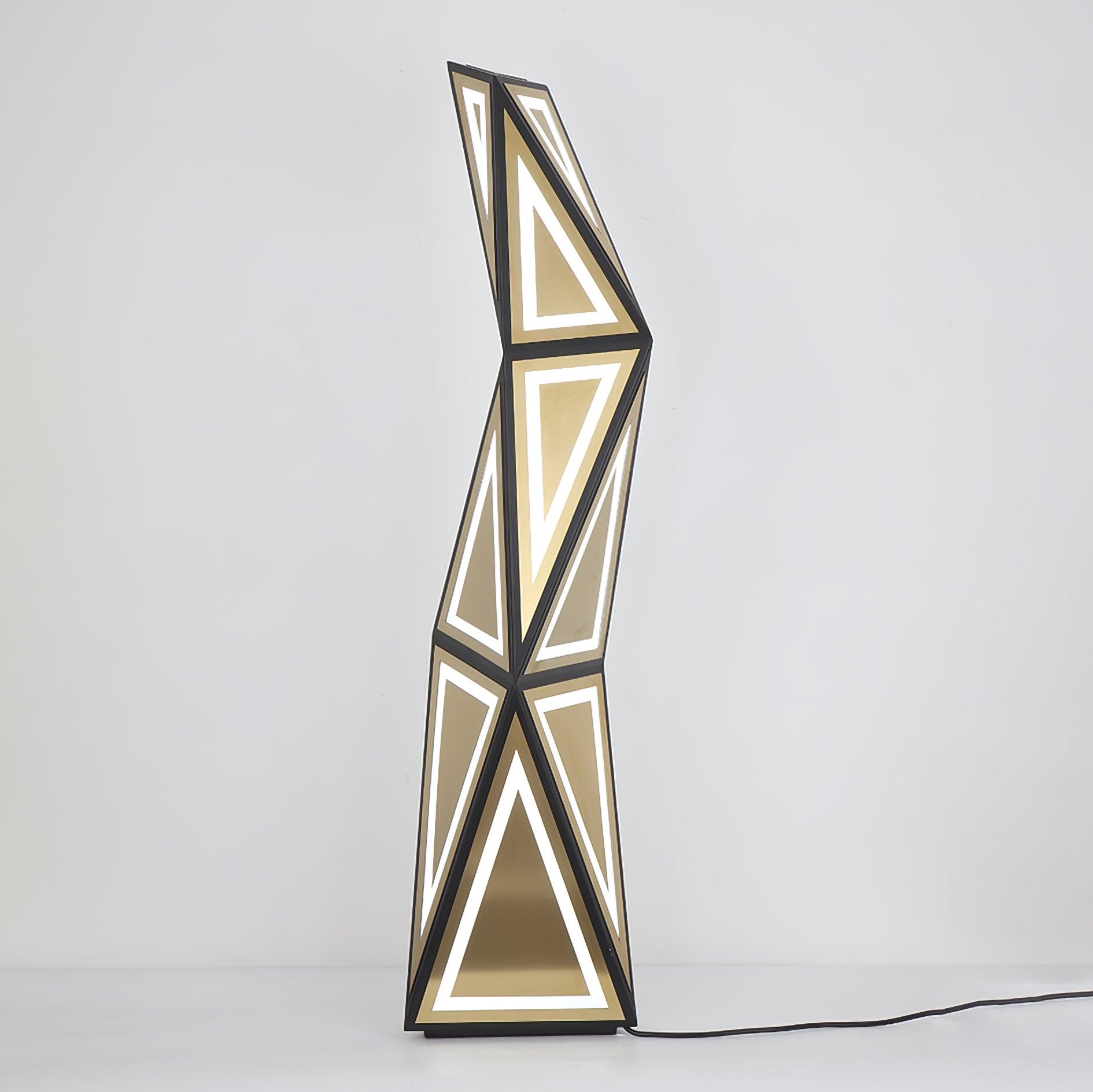 Evvelora Geometric LED Floor Lamp