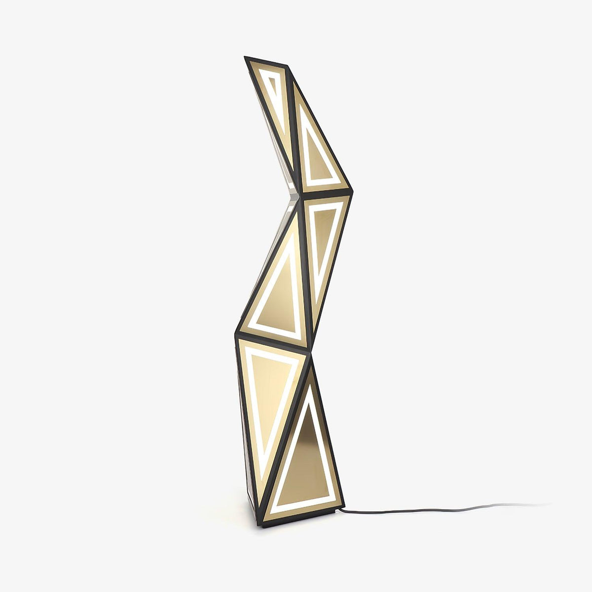 Evvelora Geometric LED Floor Lamp