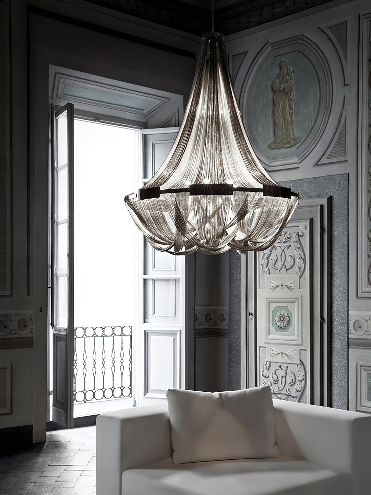 Zylen Chandelier Tassel Aluminum Chain