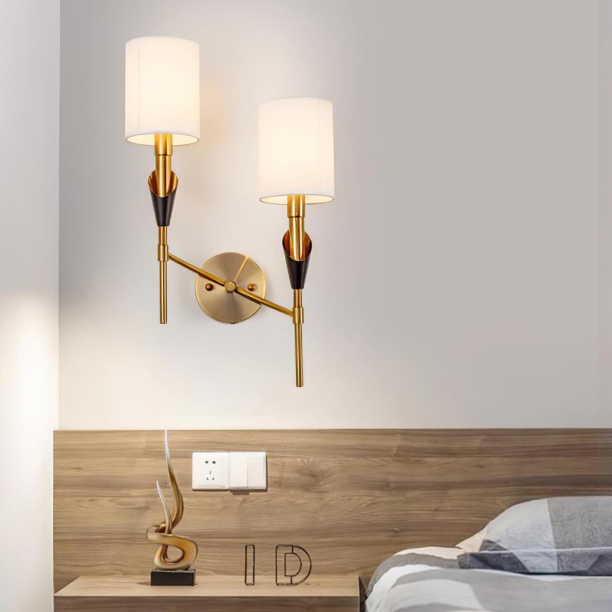 Eurzorira Fabric Wall Light