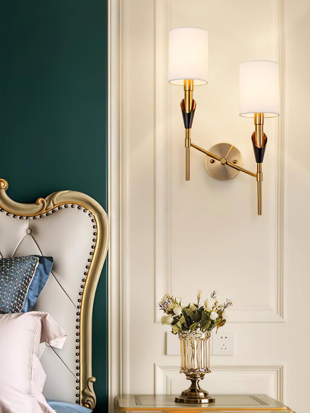 Eurzorira Fabric Wall Light