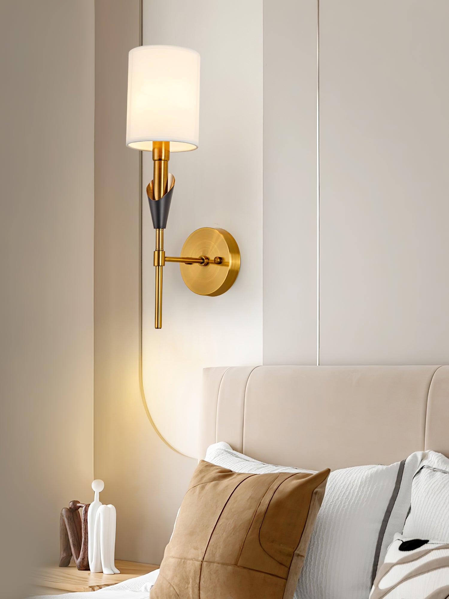 Eurzorira Fabric Wall Light