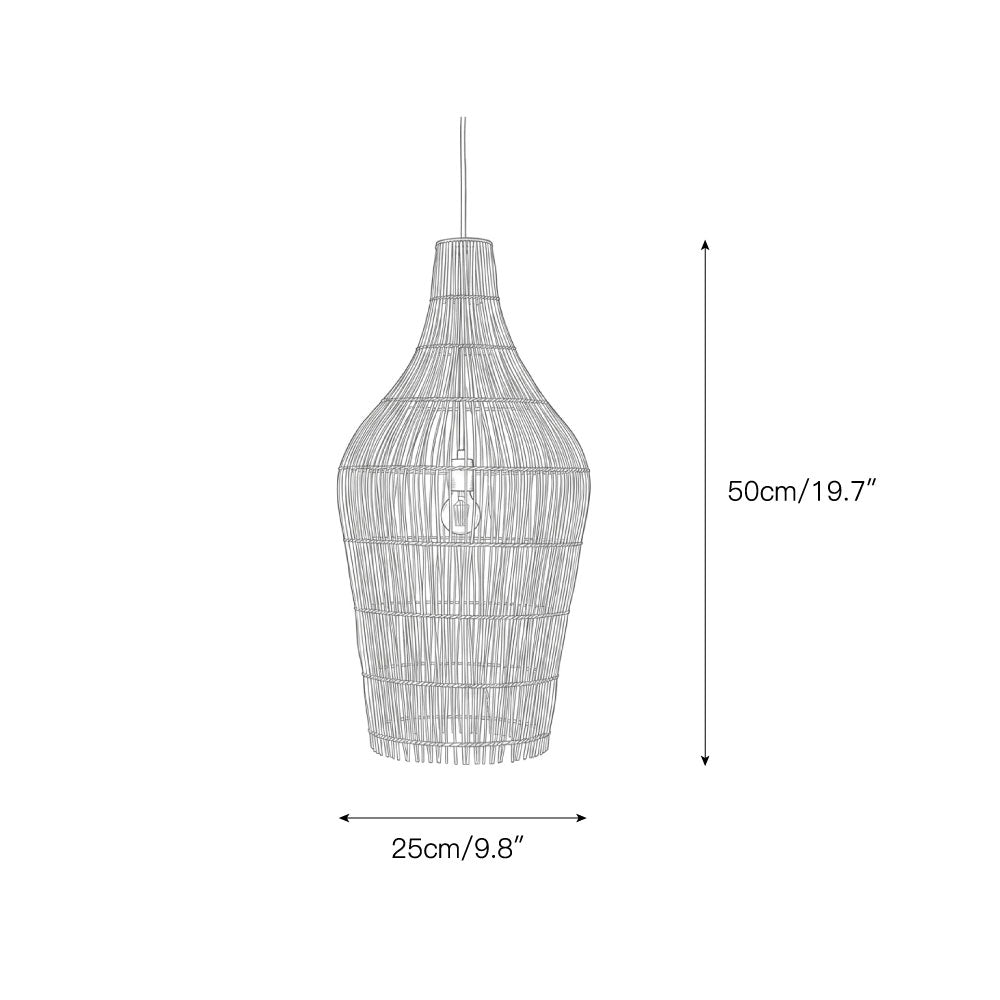 Canerielle Rattan Pendant Lamp