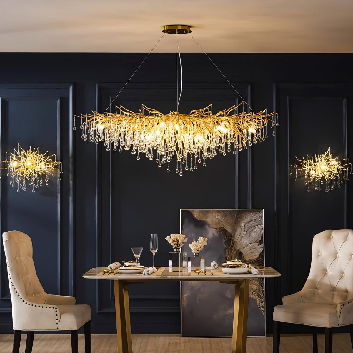 Cyrinine Postmodern Luxury Crystal Chandelier