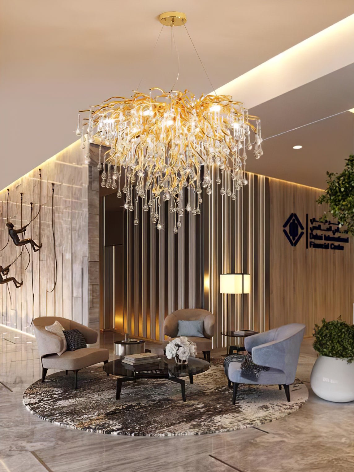 Cyrinine Postmodern Luxury Crystal Chandelier