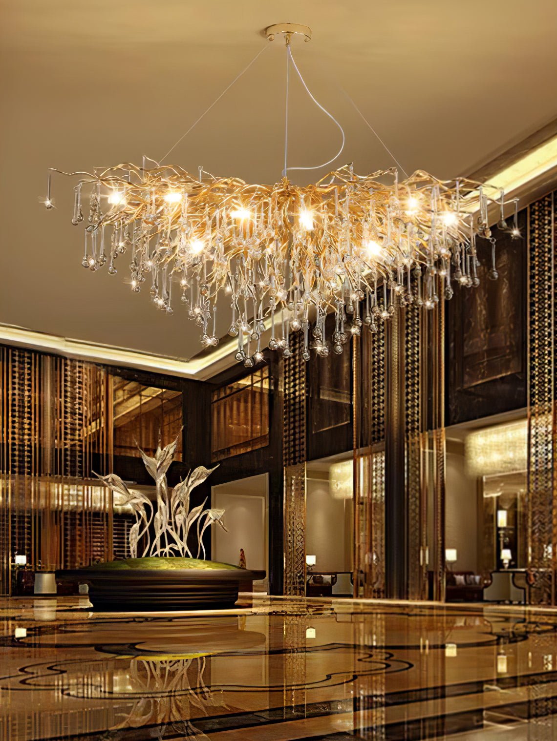 Cyrinine Postmodern Luxury Crystal Chandelier