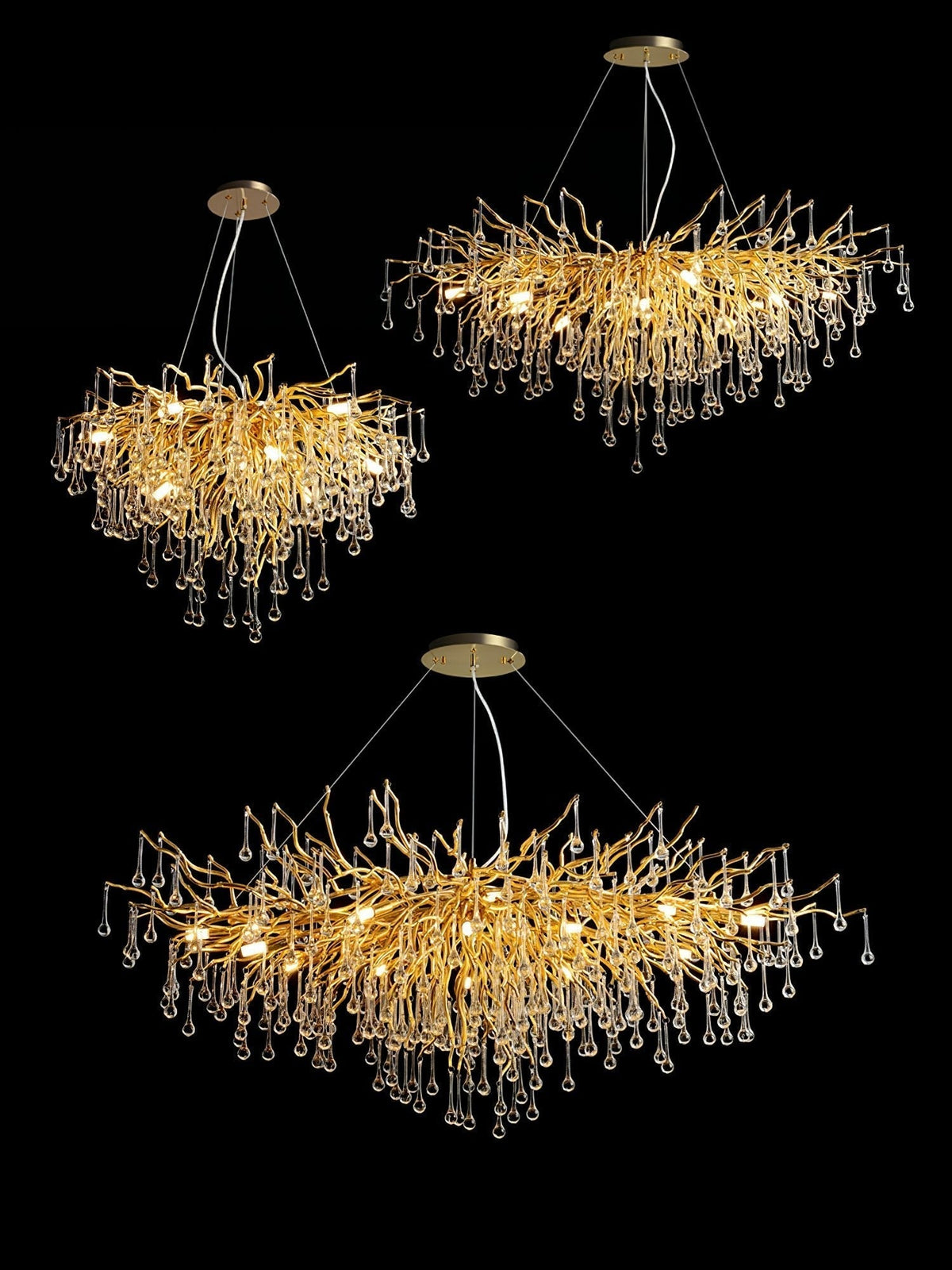 Cyrinine Postmodern Luxury Crystal Chandelier