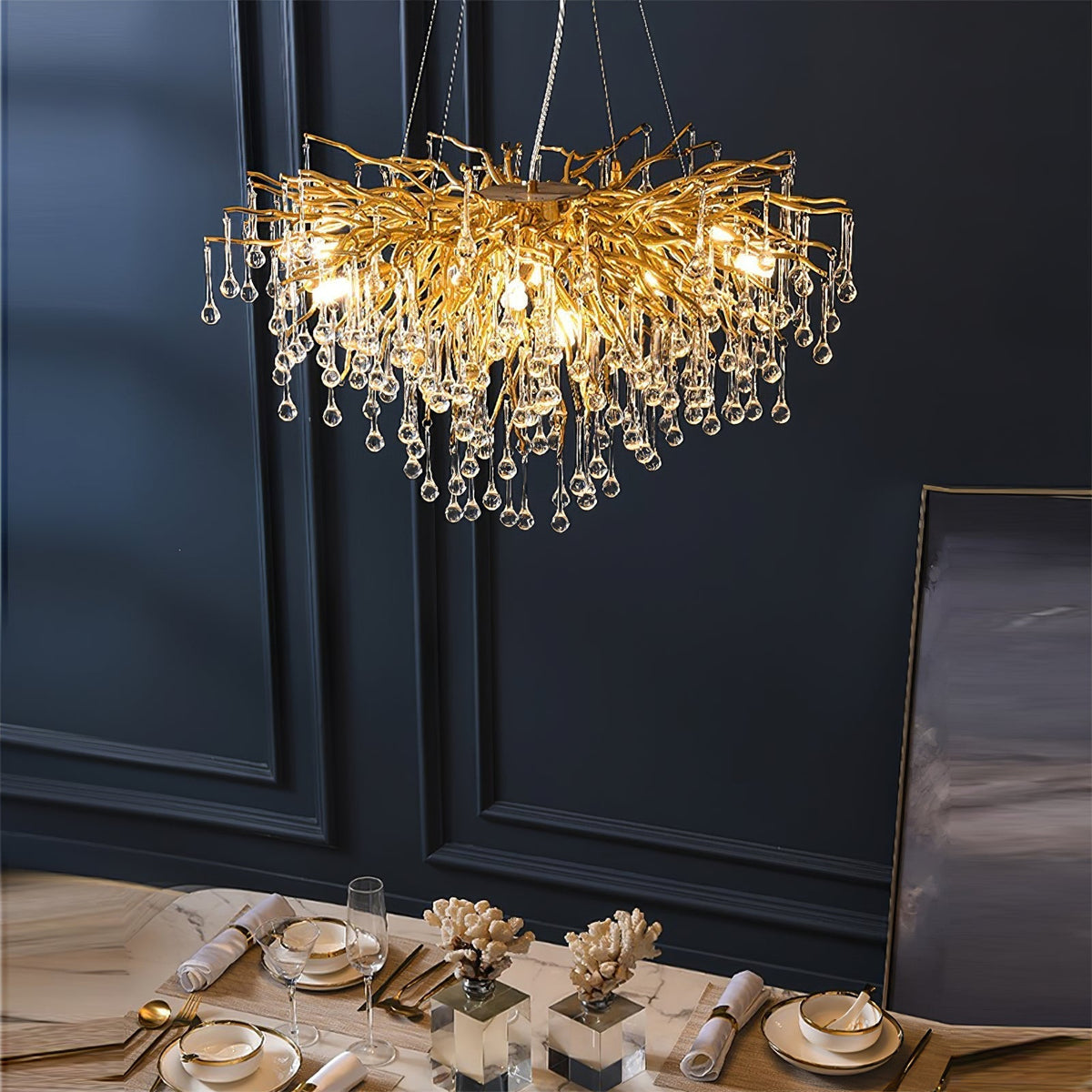 Cyrinine Postmodern Luxury Crystal Chandelier