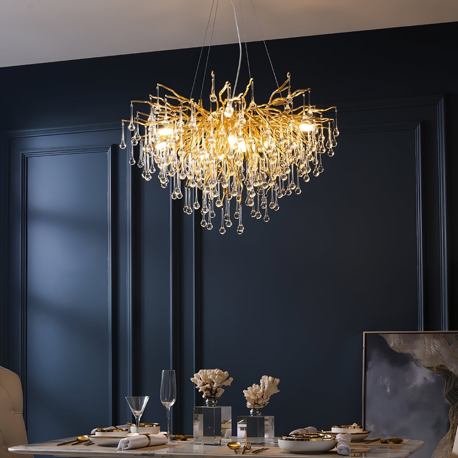 Cyrinine Postmodern Luxury Crystal Chandelier