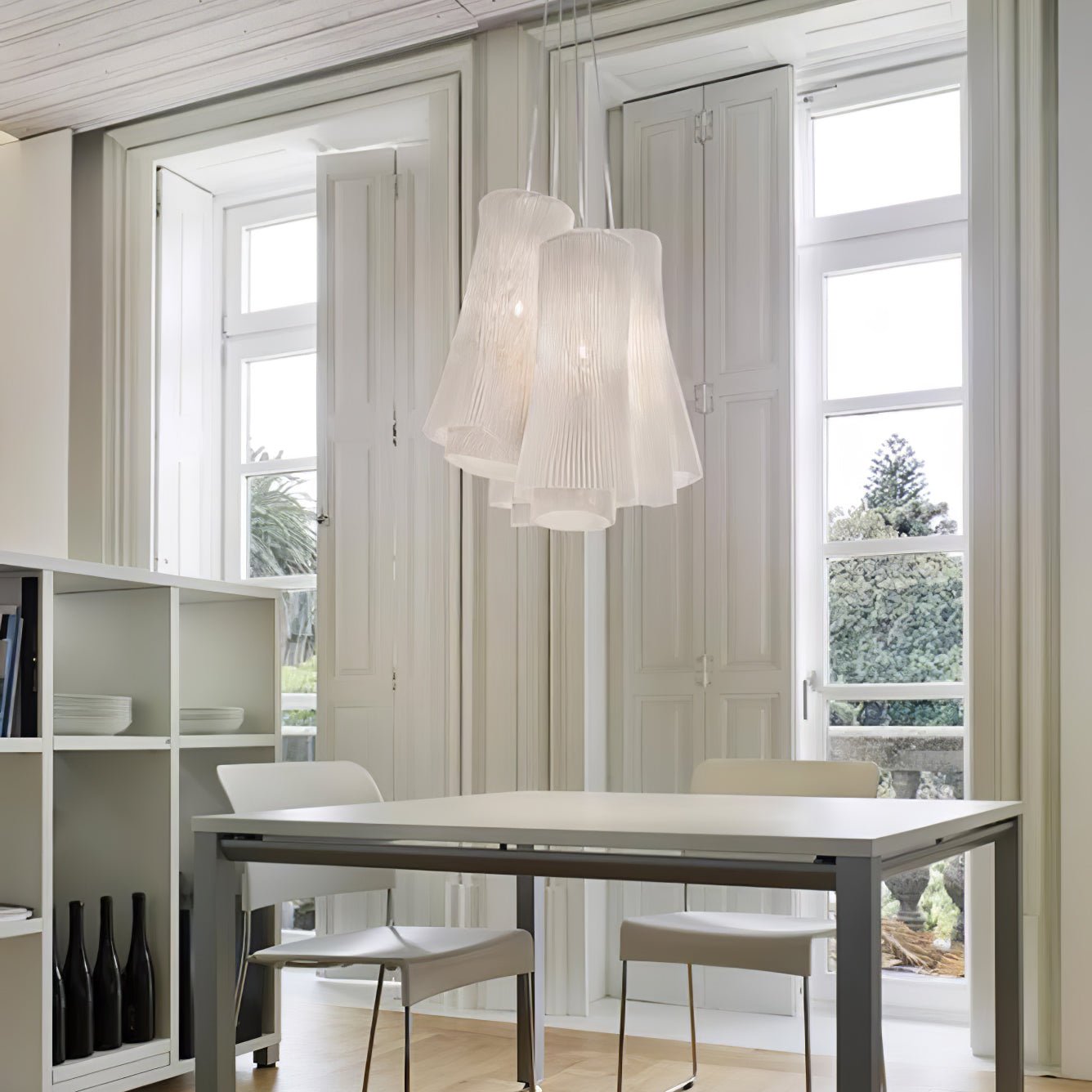 Viora Steel Vintage Pendant Lamp