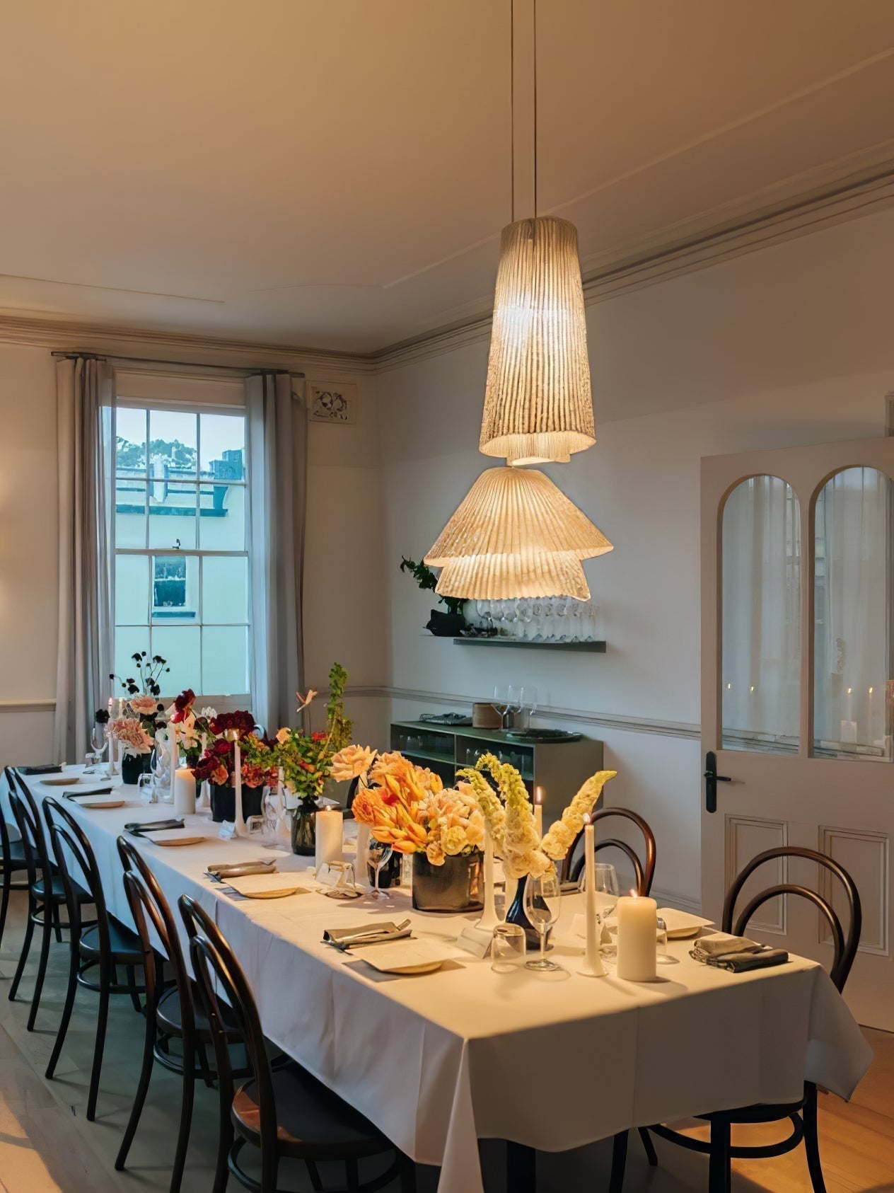 Viora Steel Vintage Pendant Lamp