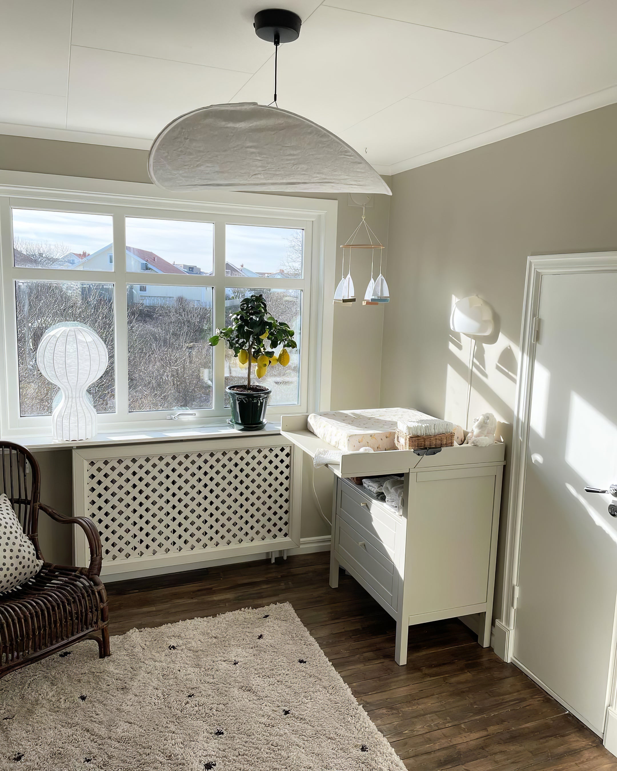 Luminette Minimalist Silk Pendant Light