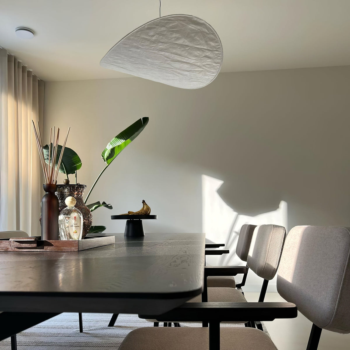 Larenol Paper & Glass Fiber Pendant Lamp