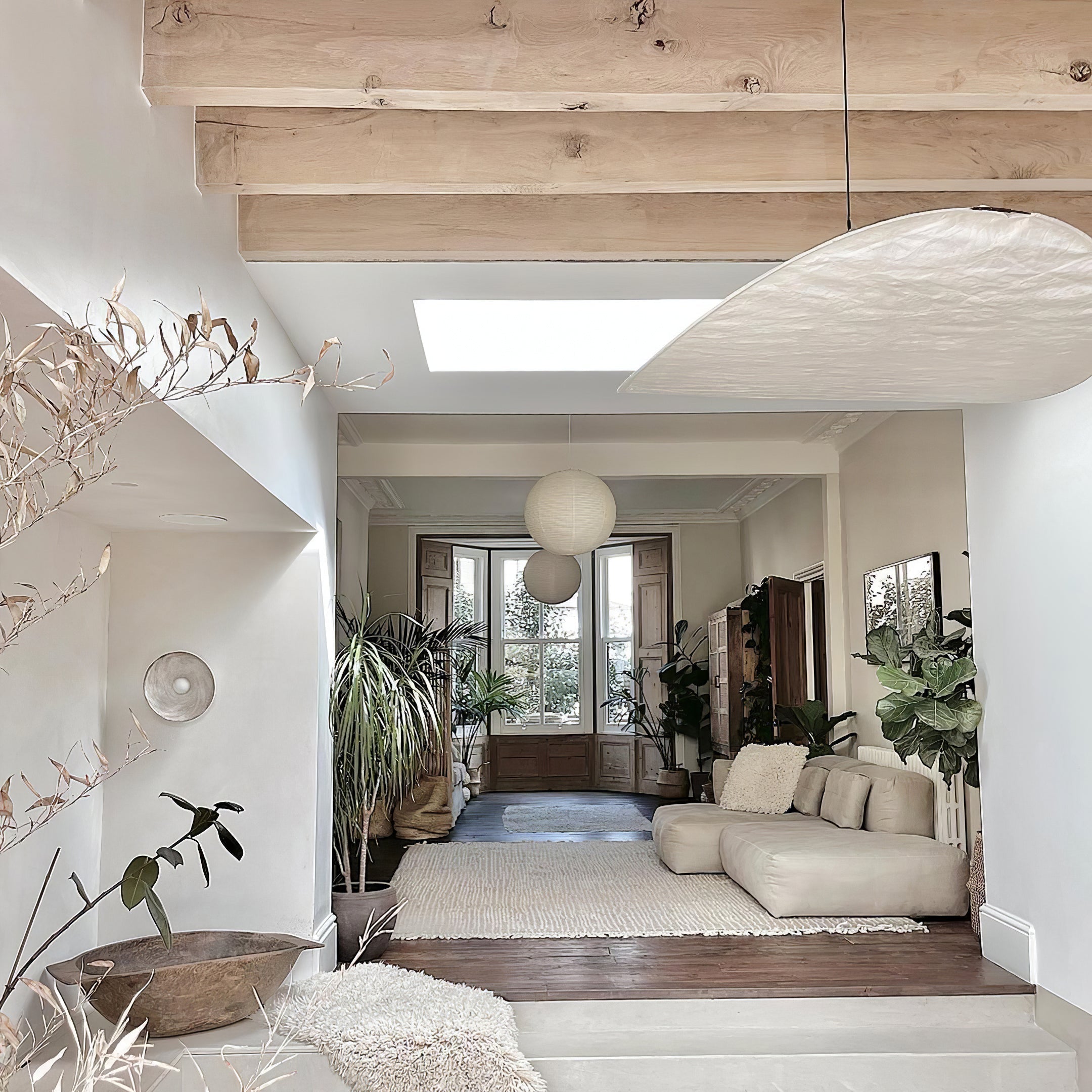 Luminette Minimalist Silk Pendant Light