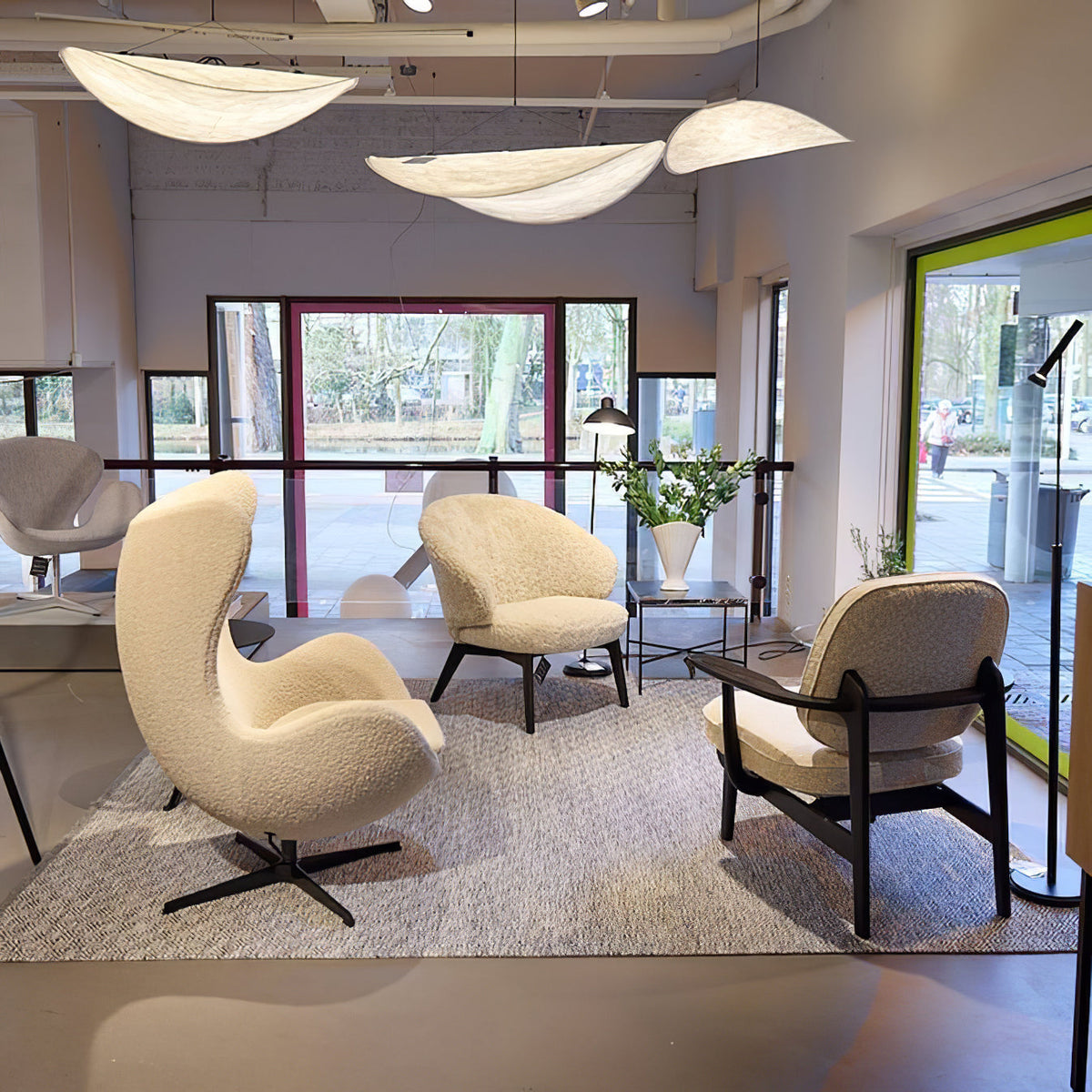 Twist Pendant Contemporary Swag Light
