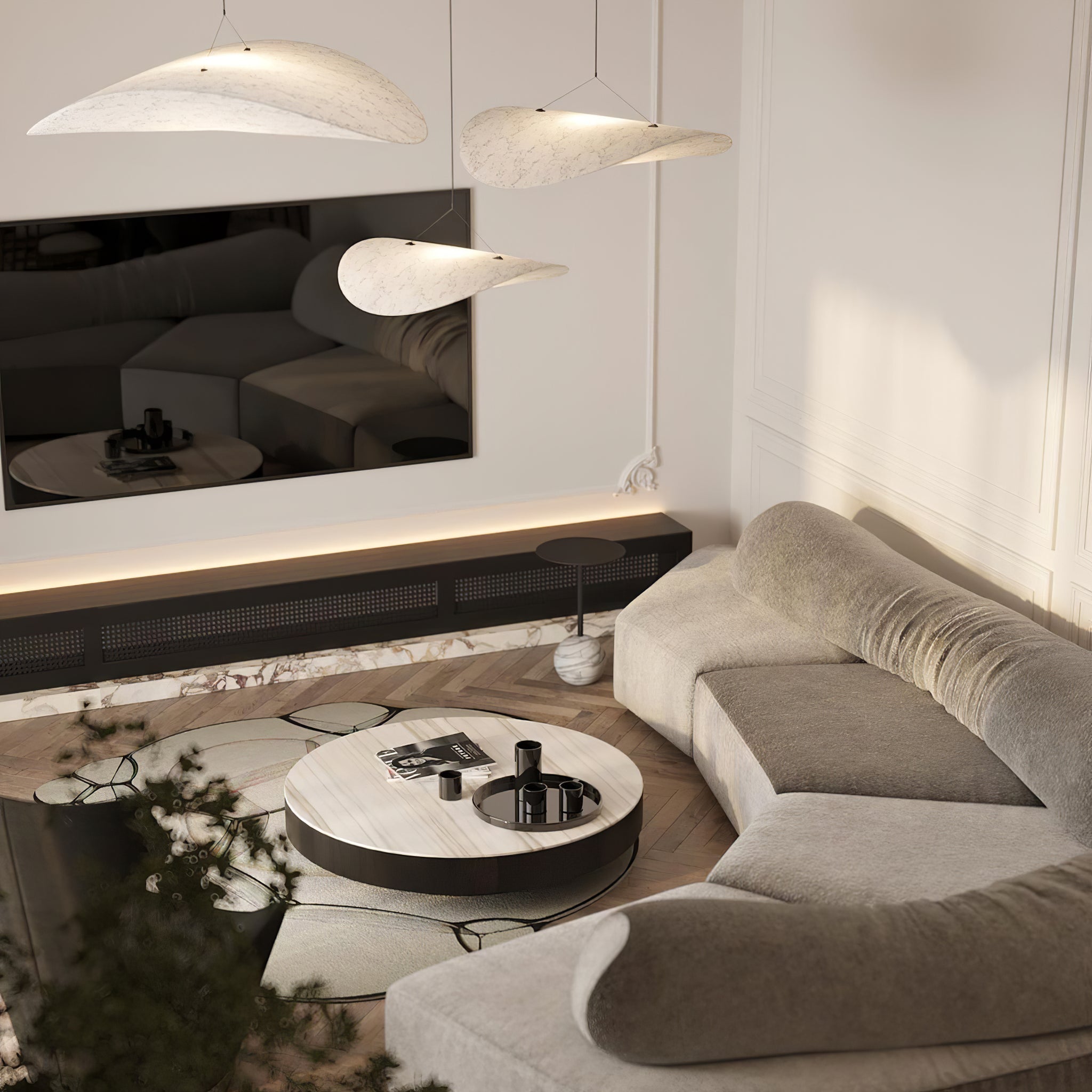 Norcrest Tyvek Pendant Light