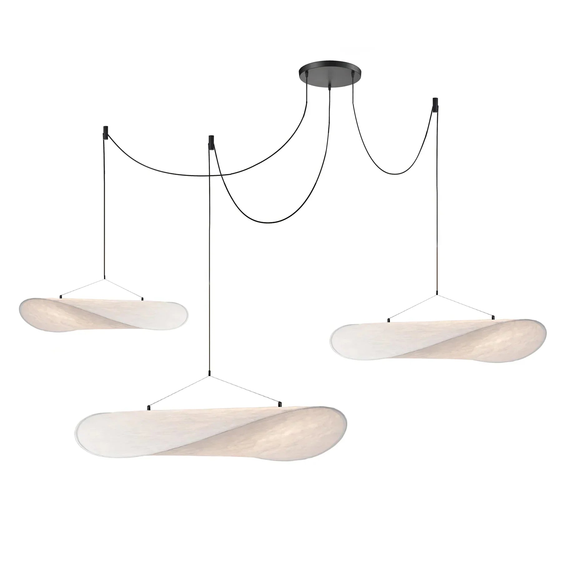 Ritta Vintage Art Deco Pendant Light Silk Art Gallery - Neutral Decor