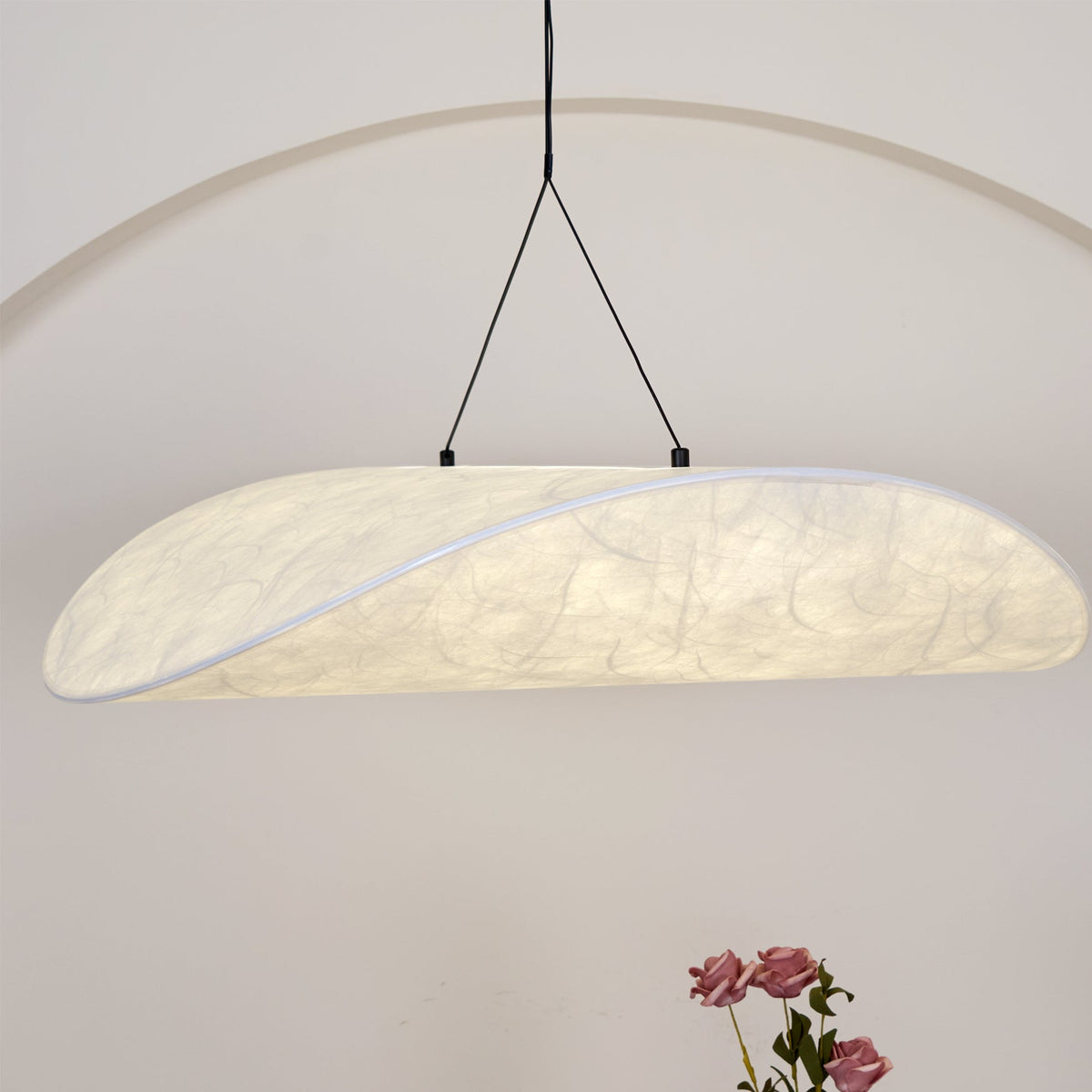 Twist Pendant Contemporary Swag Light