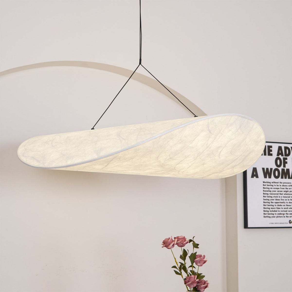 Twist Pendant Contemporary Swag Light