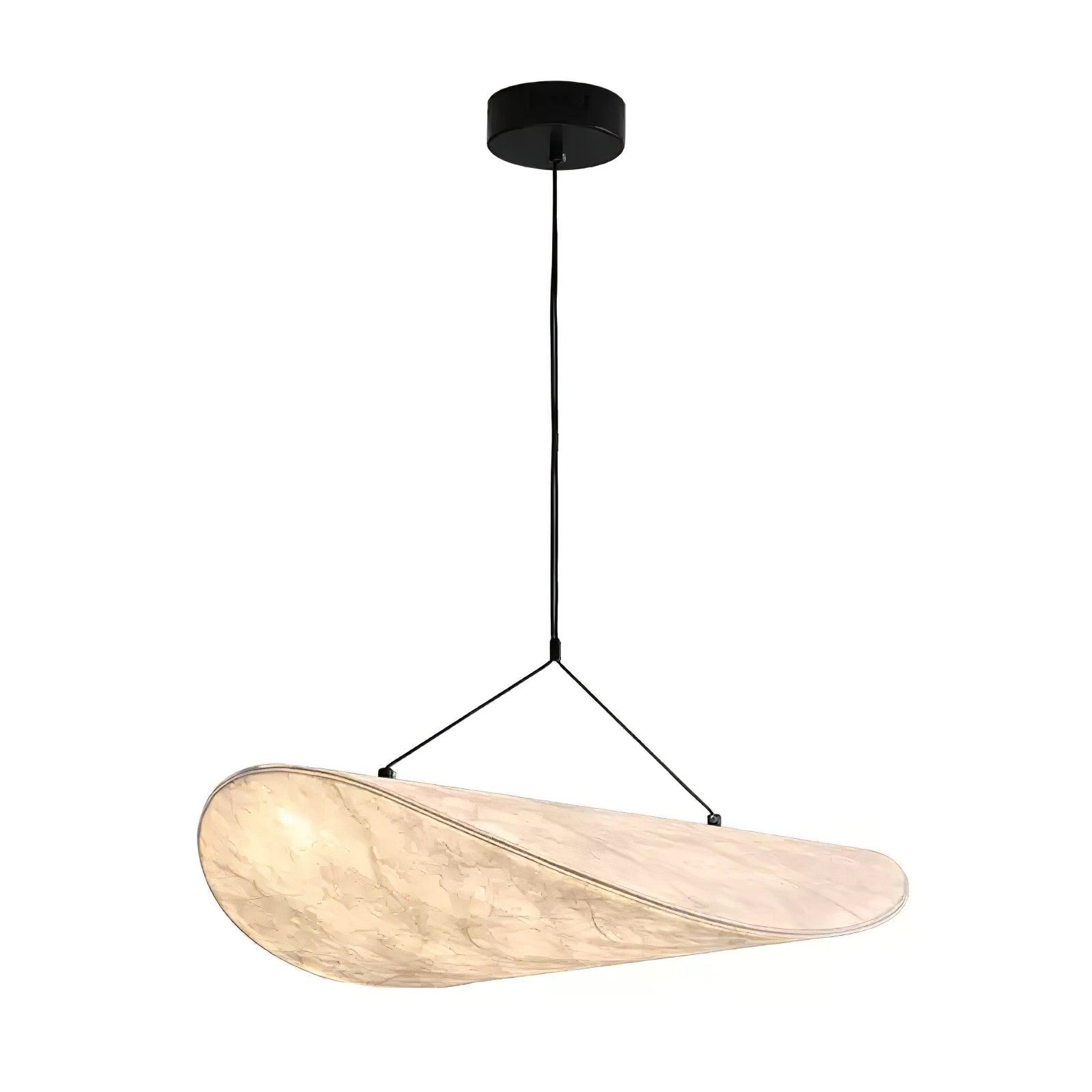 Luminette Minimalist Silk Pendant Light