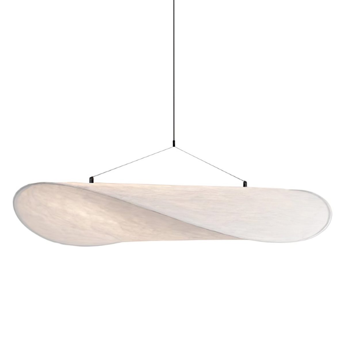 Luminette Minimalist Silk Pendant Light