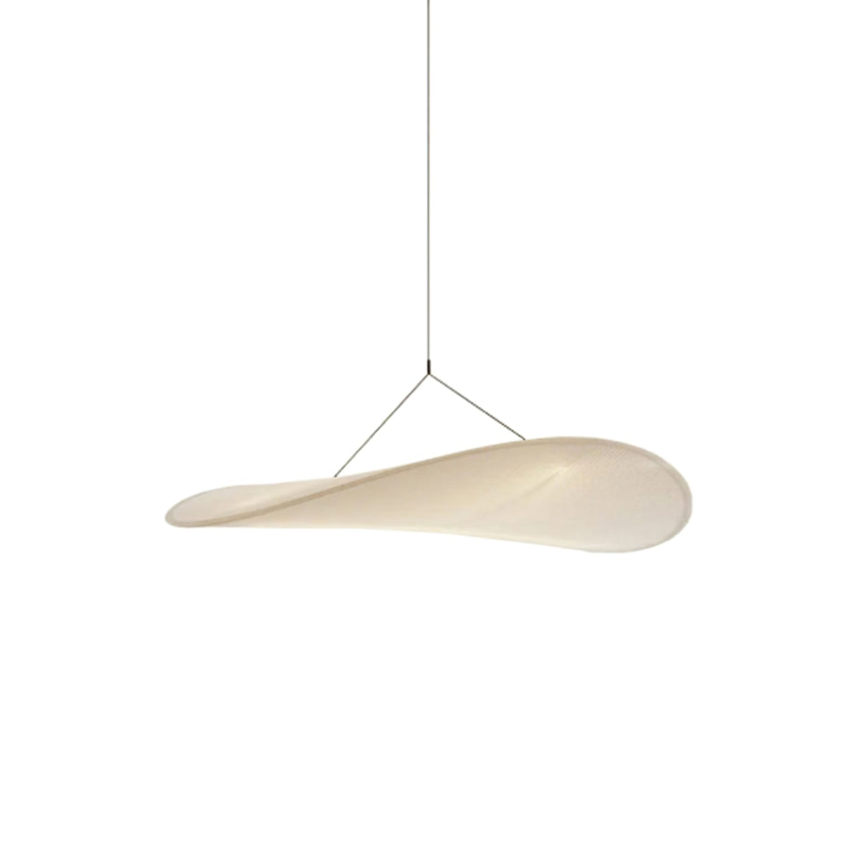 Luminette Minimalist Silk Pendant Light