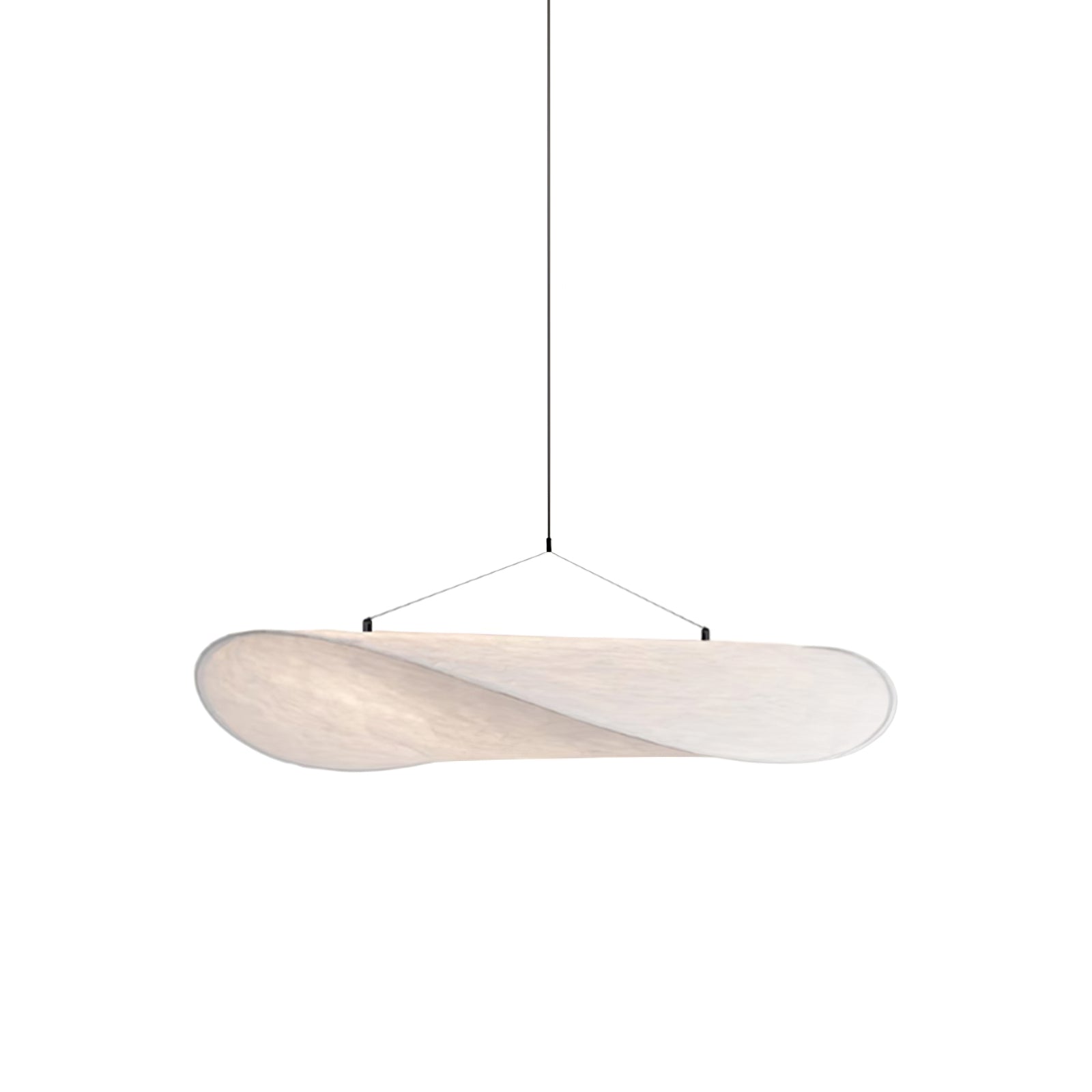 Luminette Minimalist Silk Pendant Light