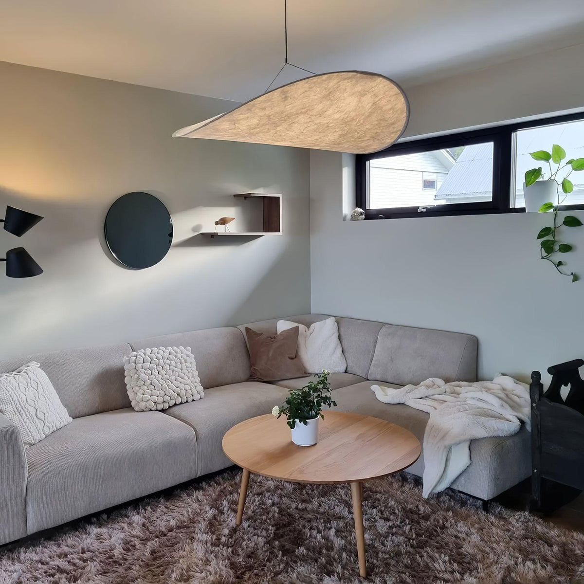 Twist Pendant Contemporary Swag Light