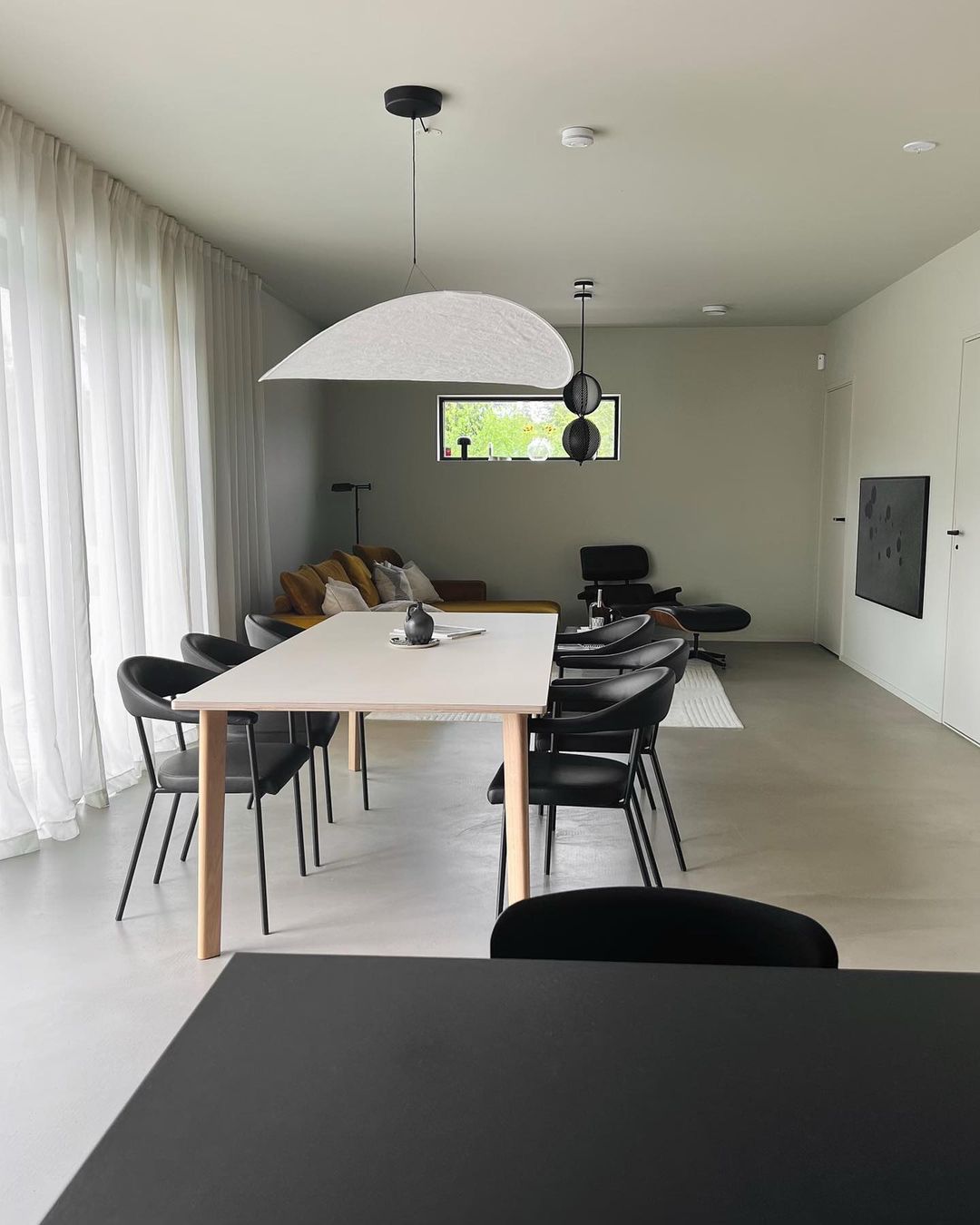 Luminette Minimalist Silk Pendant Light